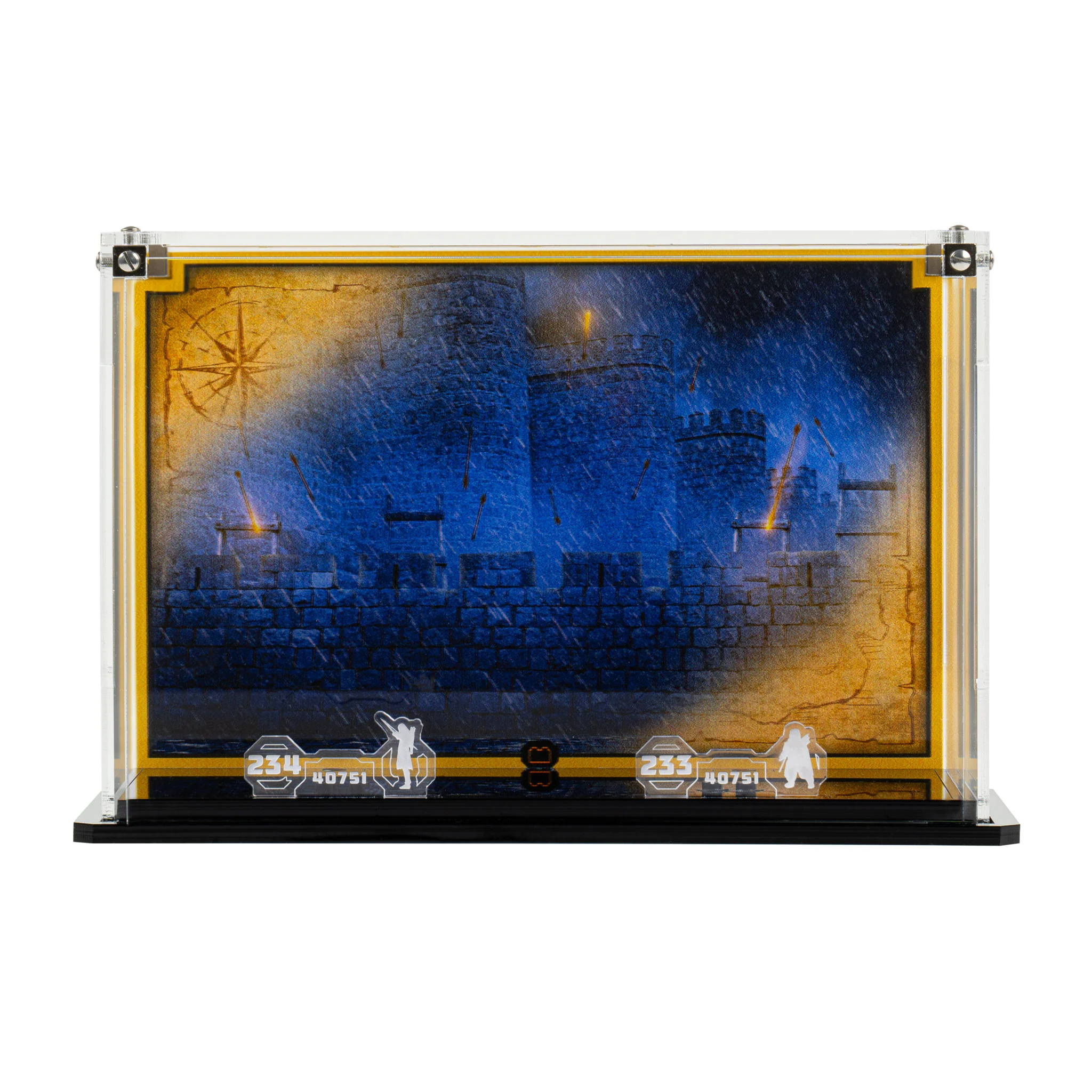 Display Case for LEGO® BrickHeadz Legolas & Gimli (40751) - Image 3