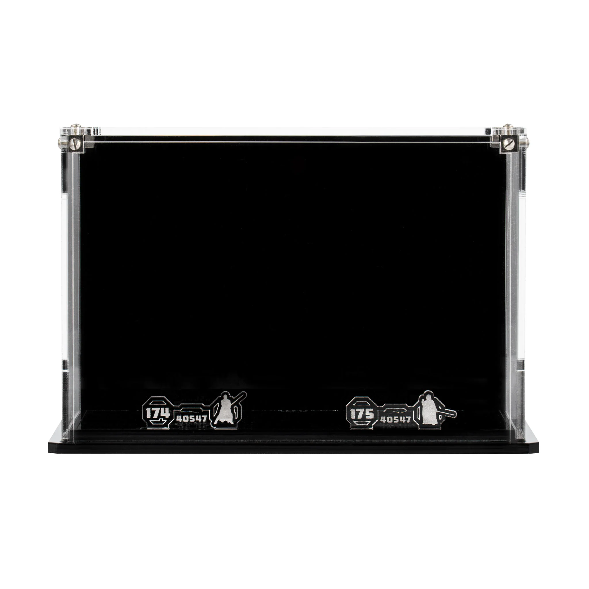 Display Case for LEGO® Brickheadz Obi-Wan Kenobi™ & Darth Vader™ (40547) - Image 3
