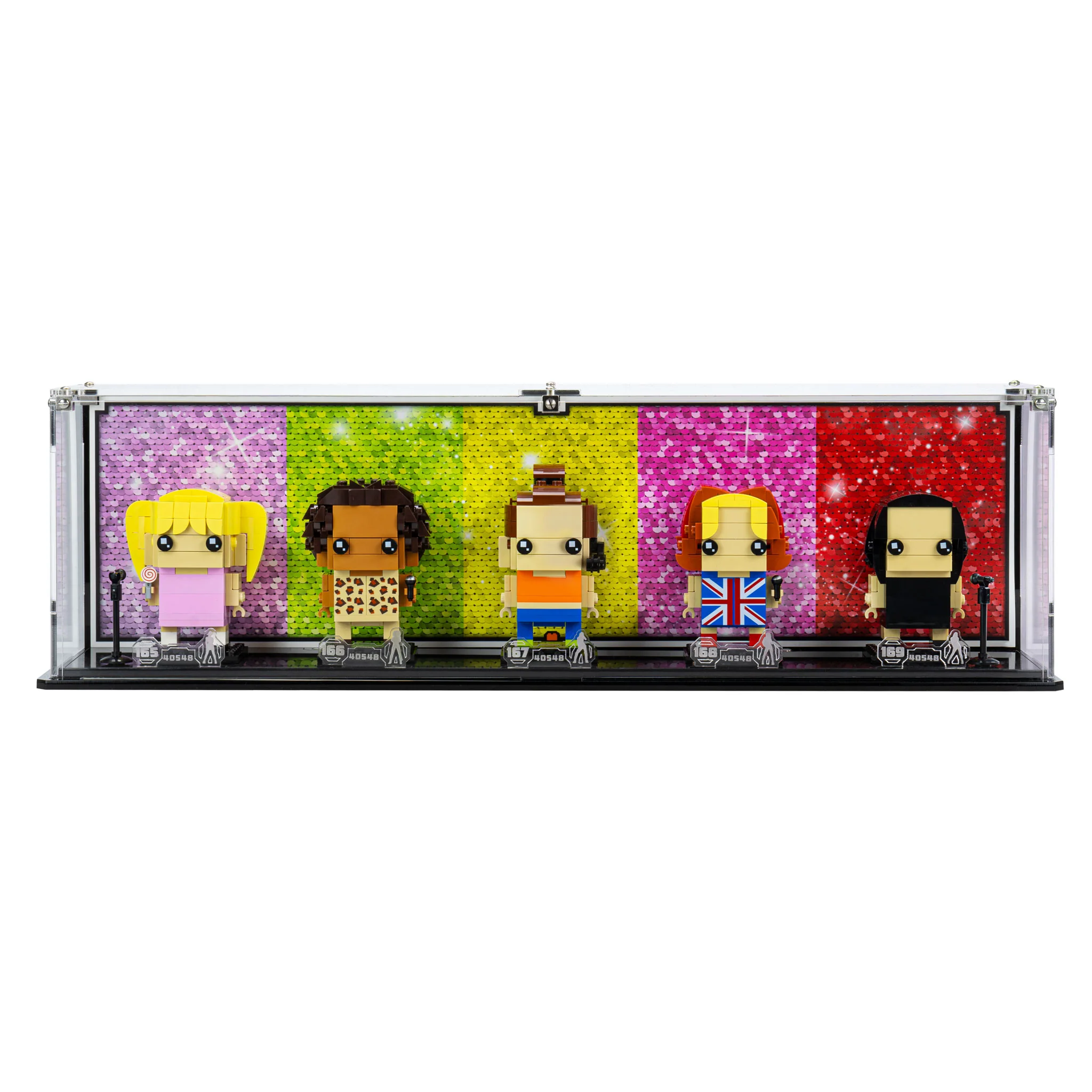 Display Case for LEGO® Brickheadz Spice Girls Tribute (40548) - Image 4