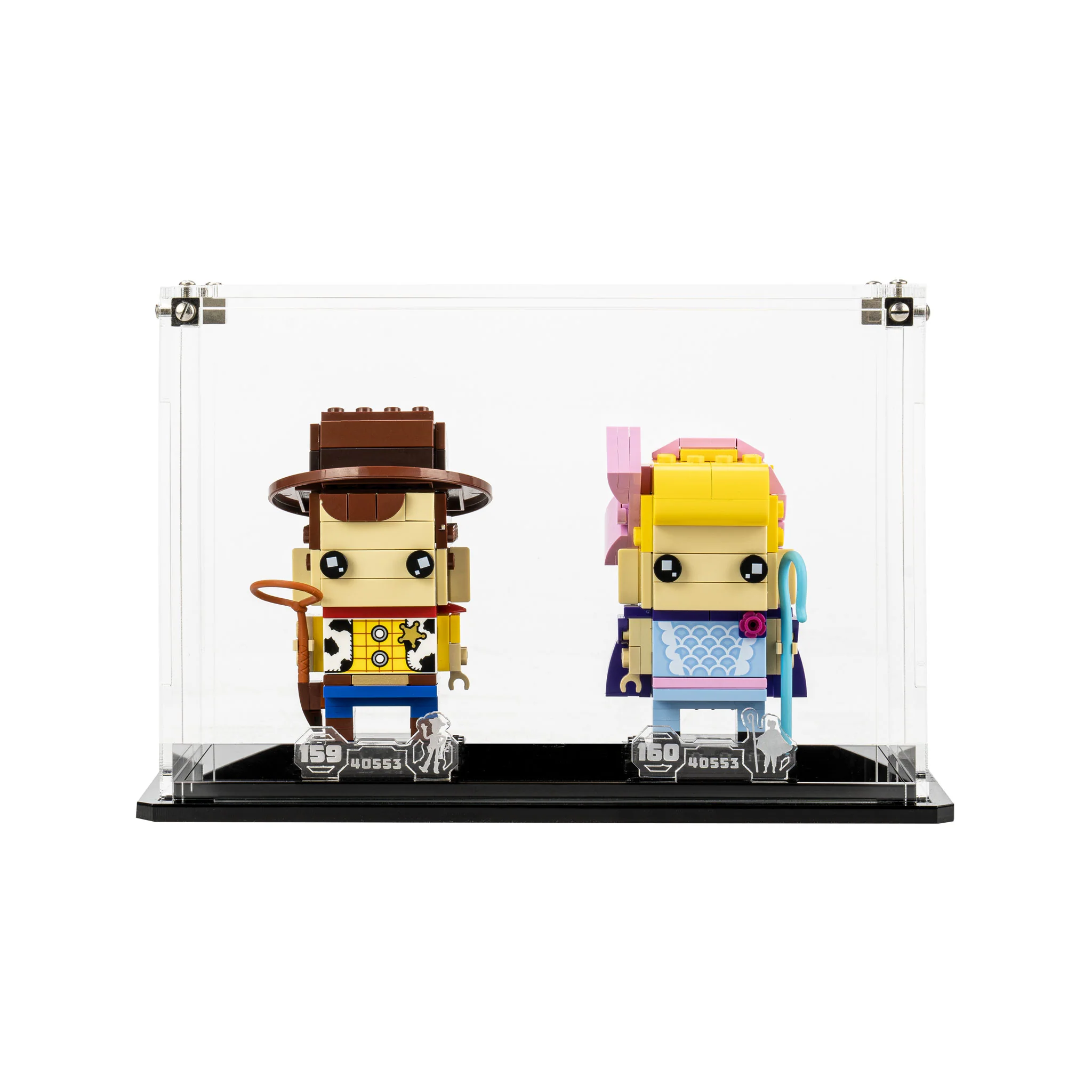 Display Case for LEGO® Brickheadz Woody & Bo Peep (40553) - Image 4
