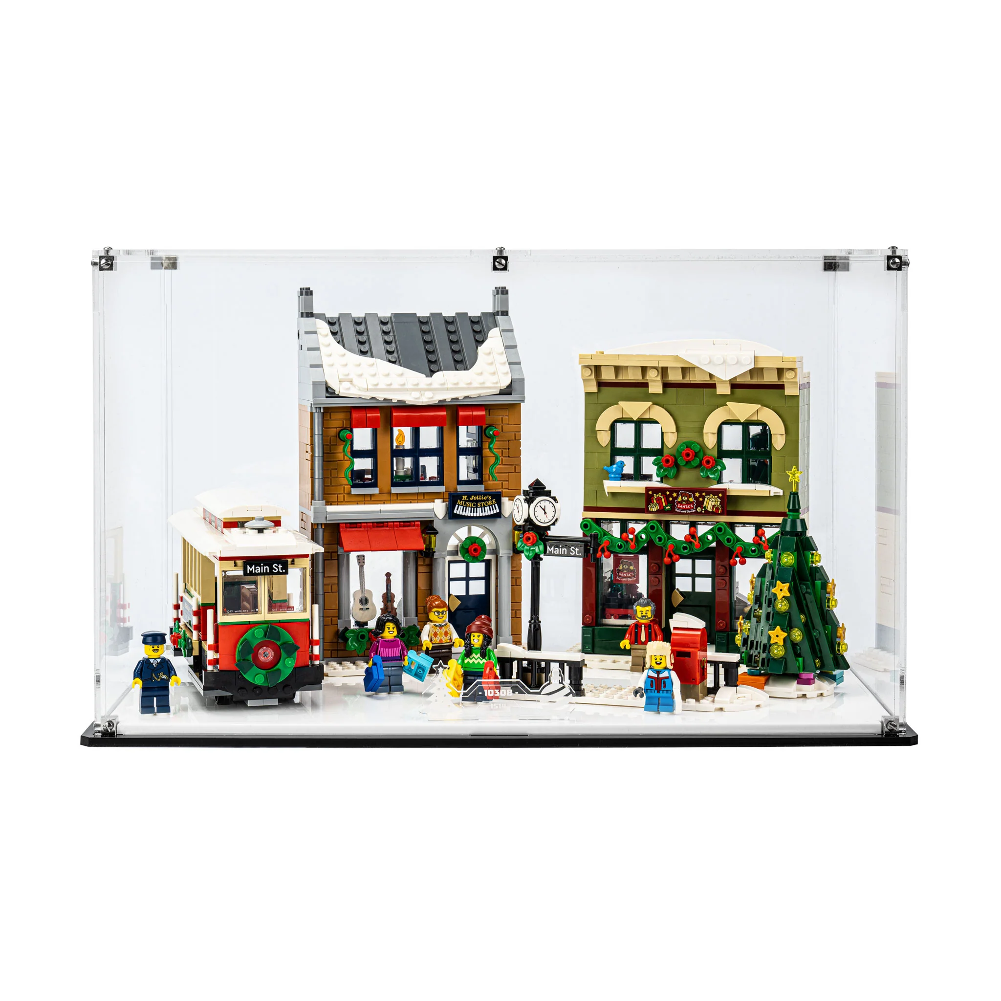 Display Case for LEGO® Icons: Holiday Main Street (10308) - Image 6