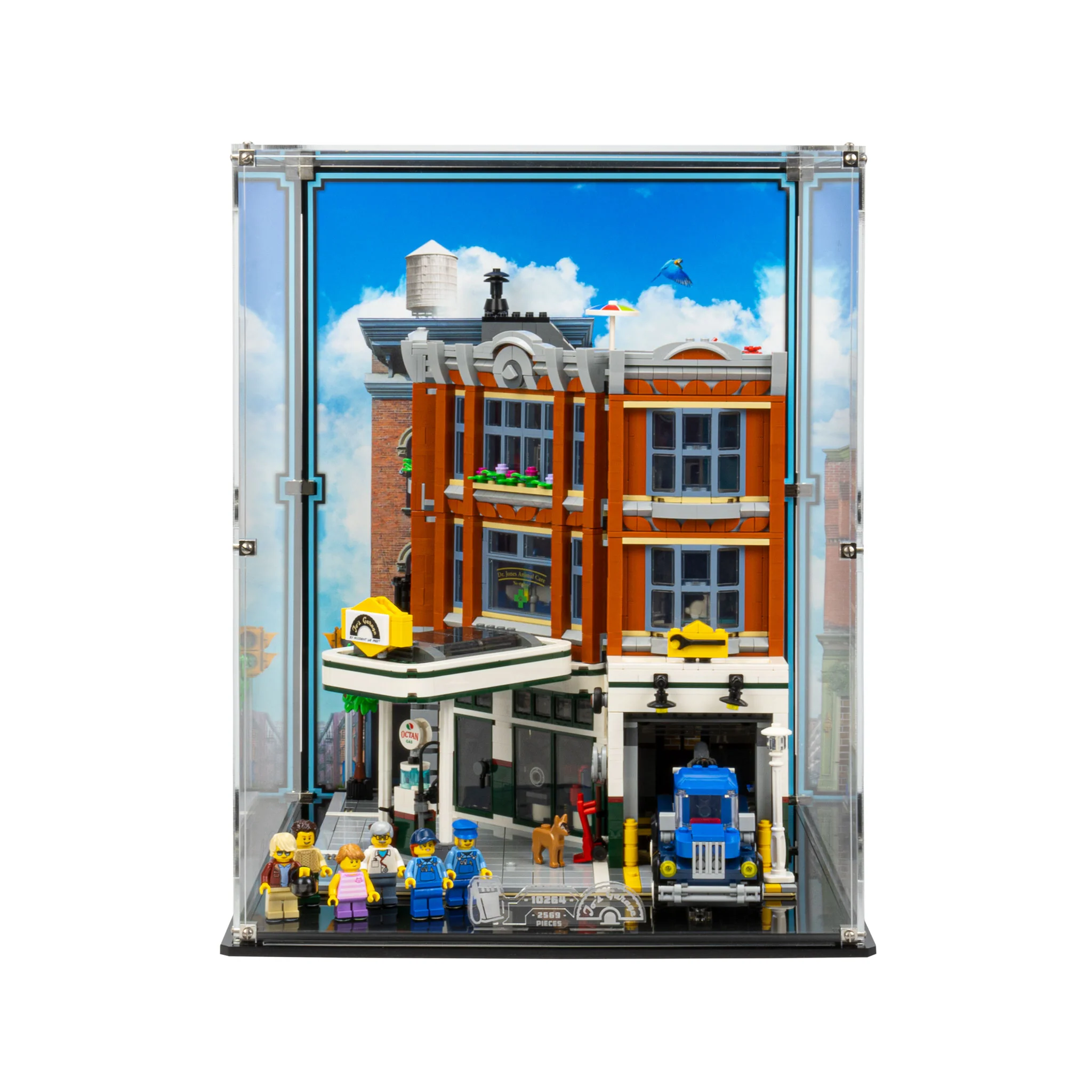 Display Case for LEGO® Corner Garage (10264) - Image 2