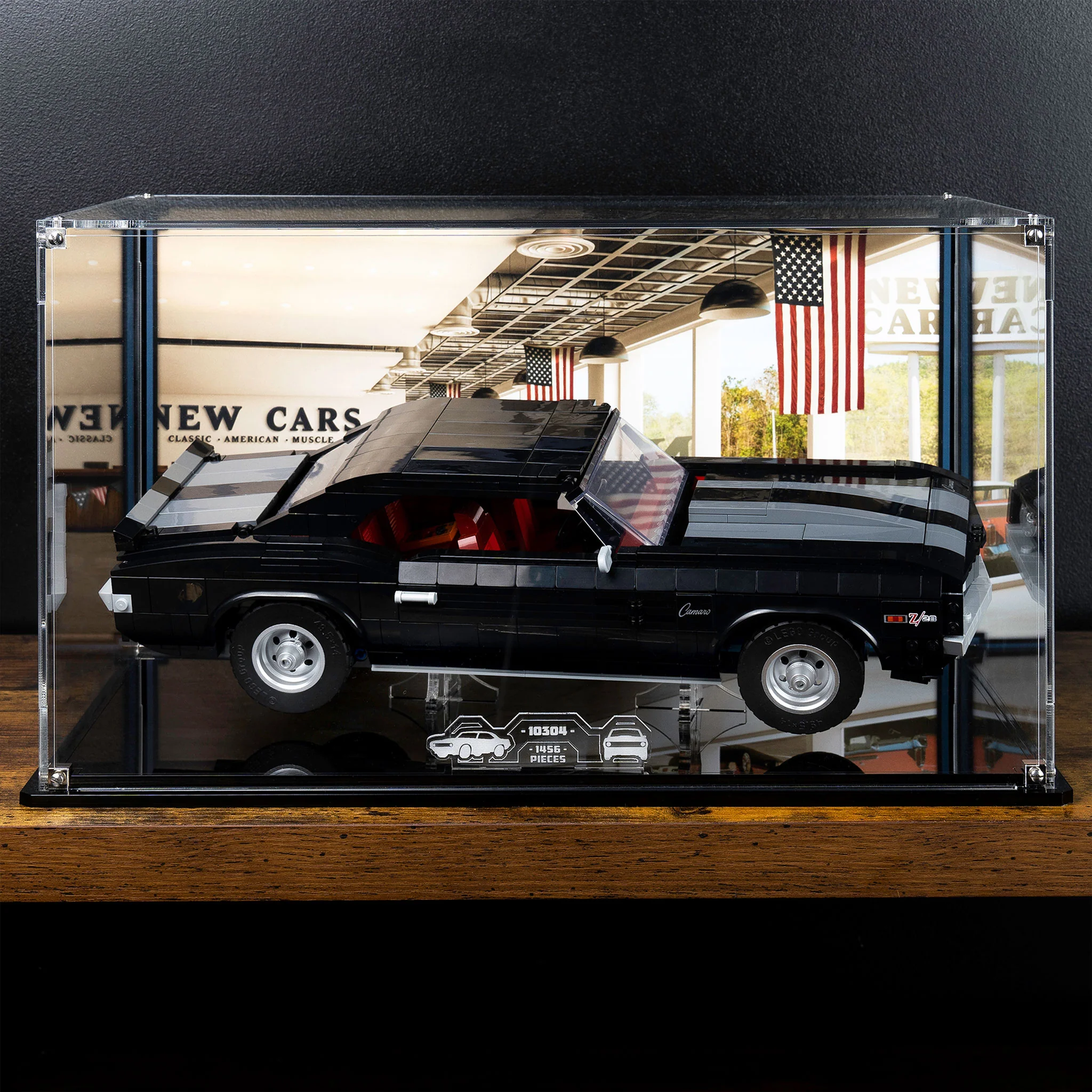 Display Case for LEGO® Creator Chevrolet Camaro Z28 (10304) - Image 4