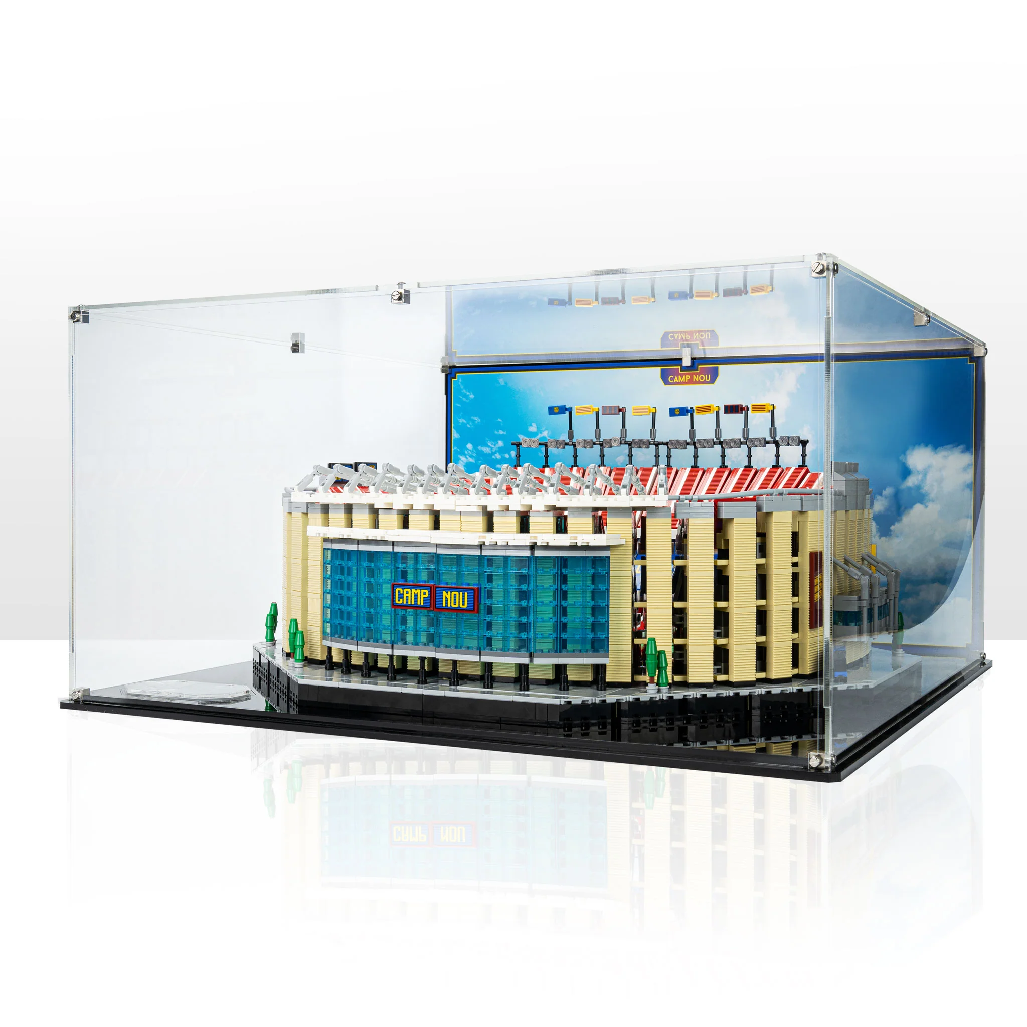 Display Case for LEGO® Creator Expert: Camp Nou – FC Barcelona (10284)