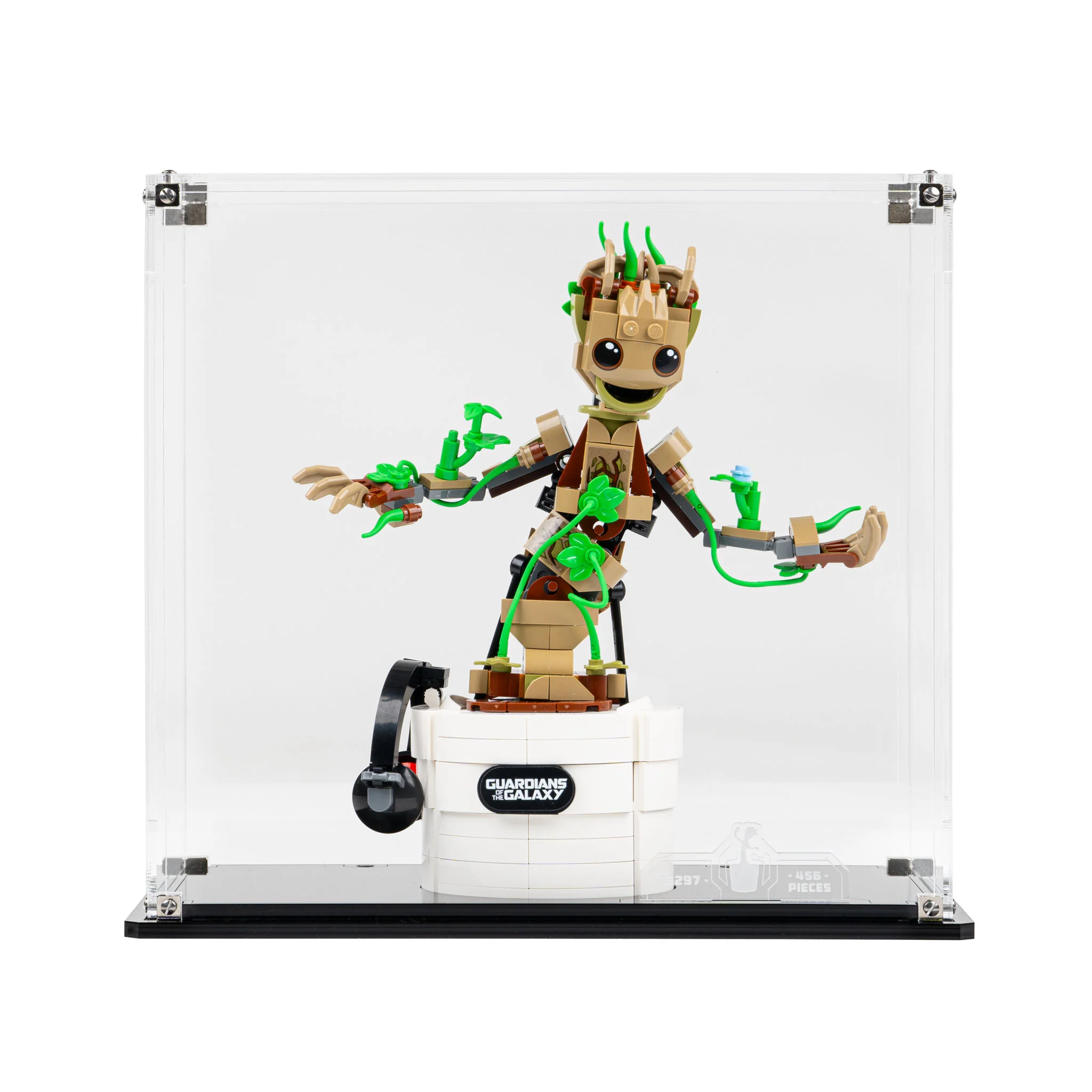 Display Case for LEGO® Marvel™ Dancing Groot (76297) - Image 4