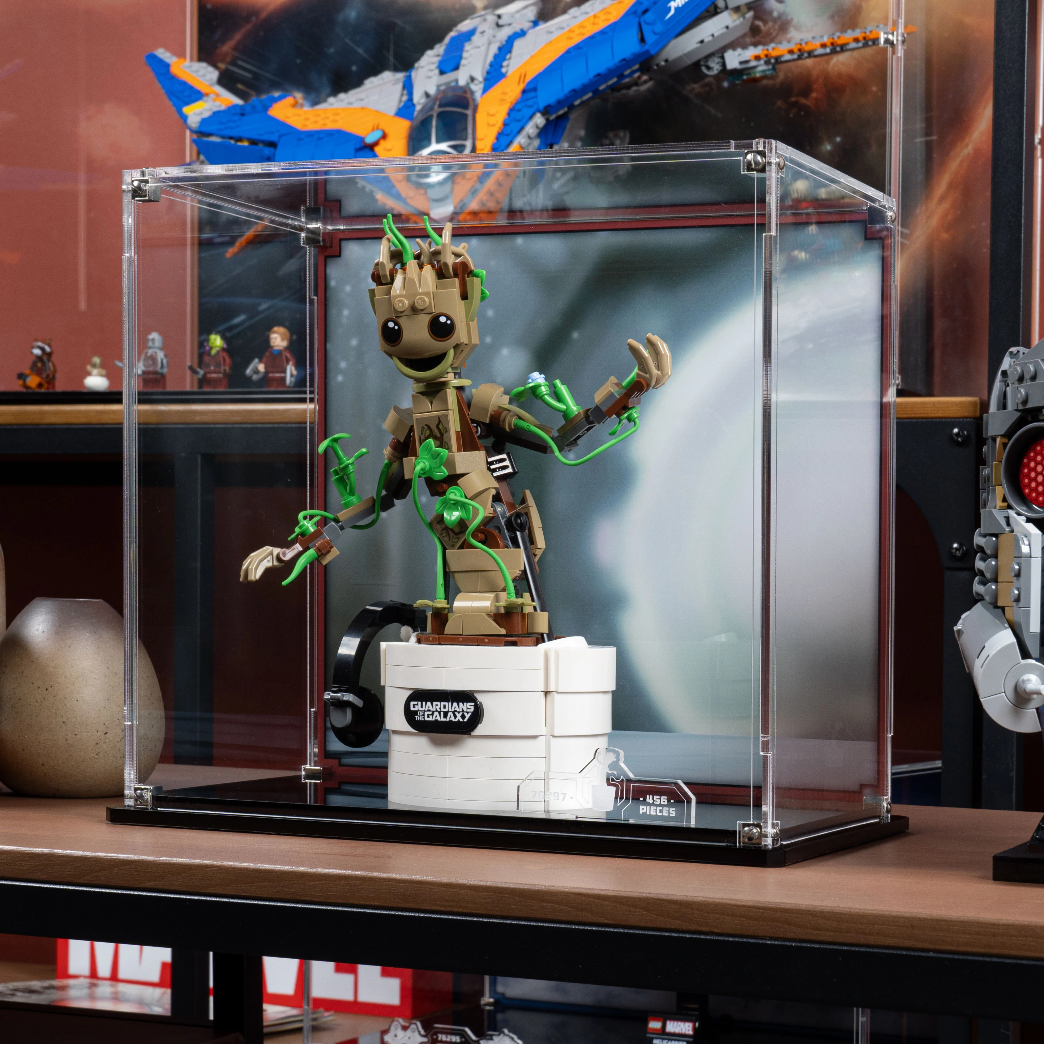 Display Case for LEGO® Marvel™ Dancing Groot (76297) - Image 7