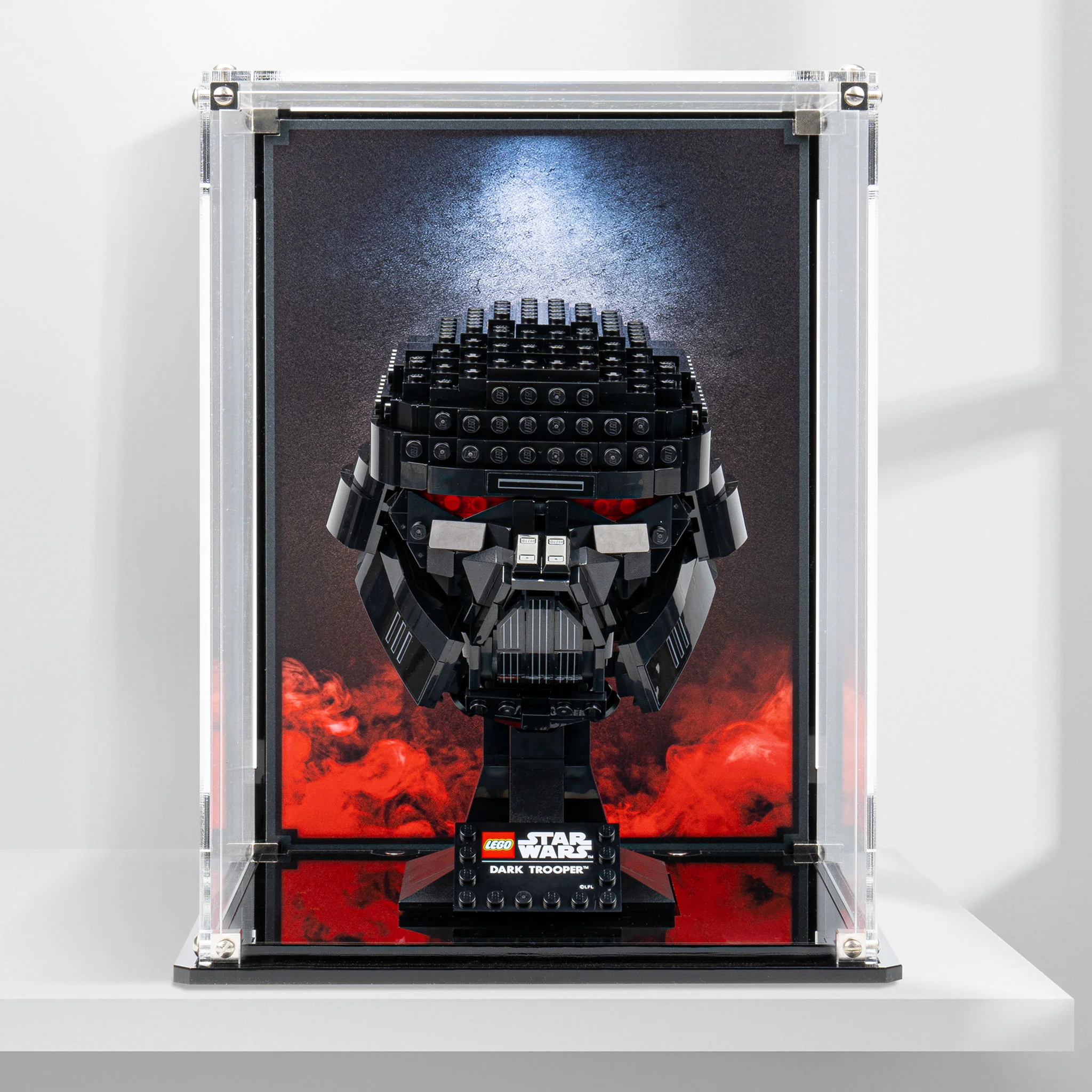 Display Case for LEGO® Dark Trooper™ Helmet (75343) - Image 10