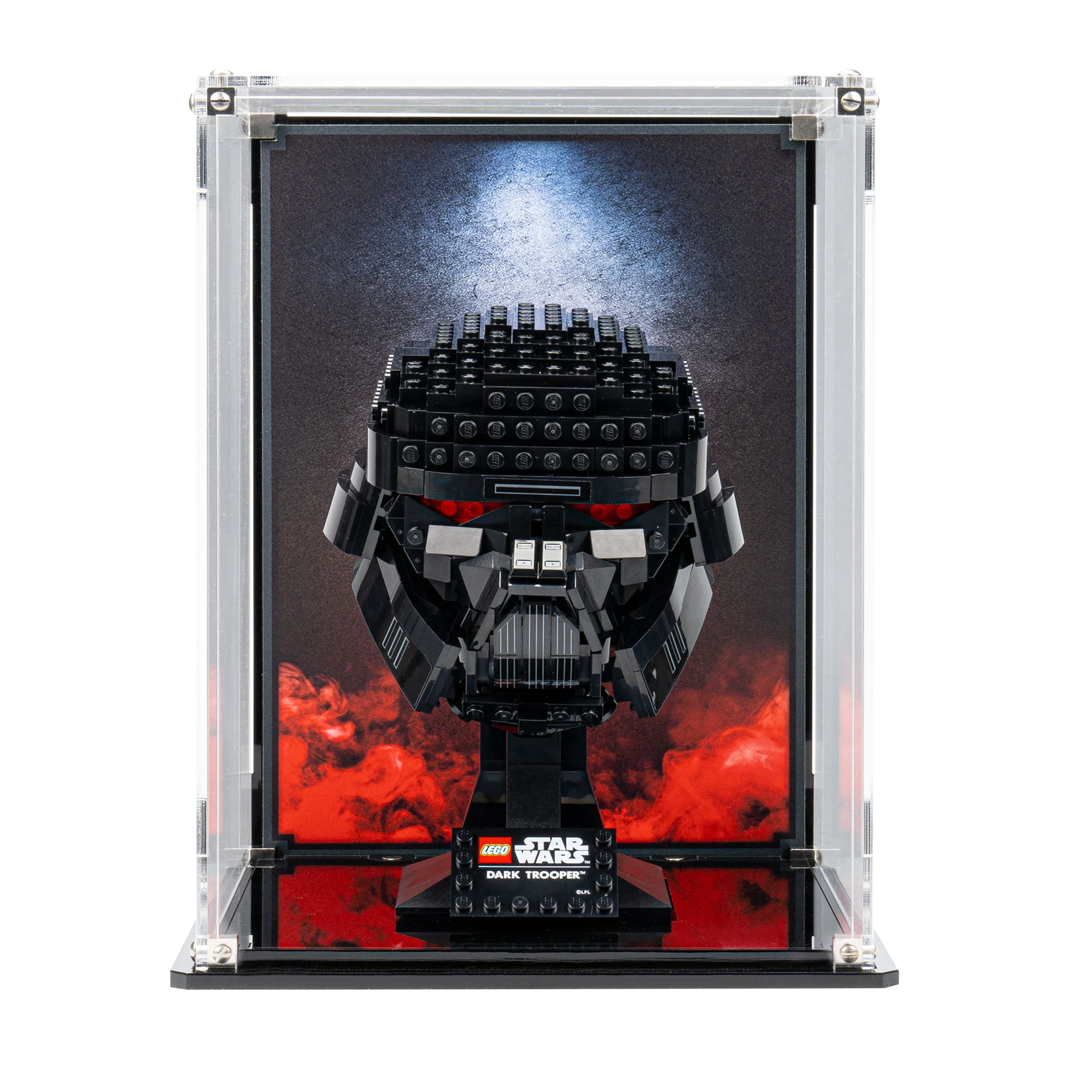 Display Case for LEGO® Dark Trooper™ Helmet (75343) - Image 11