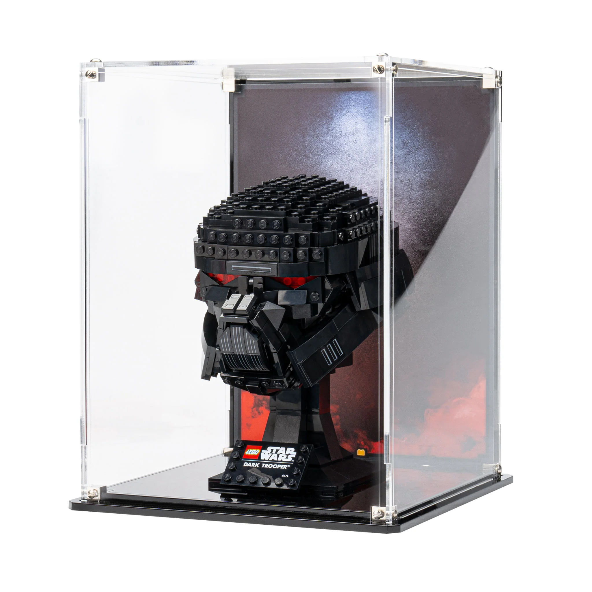 Display Case for LEGO® Dark Trooper™ Helmet (75343) - Image 7
