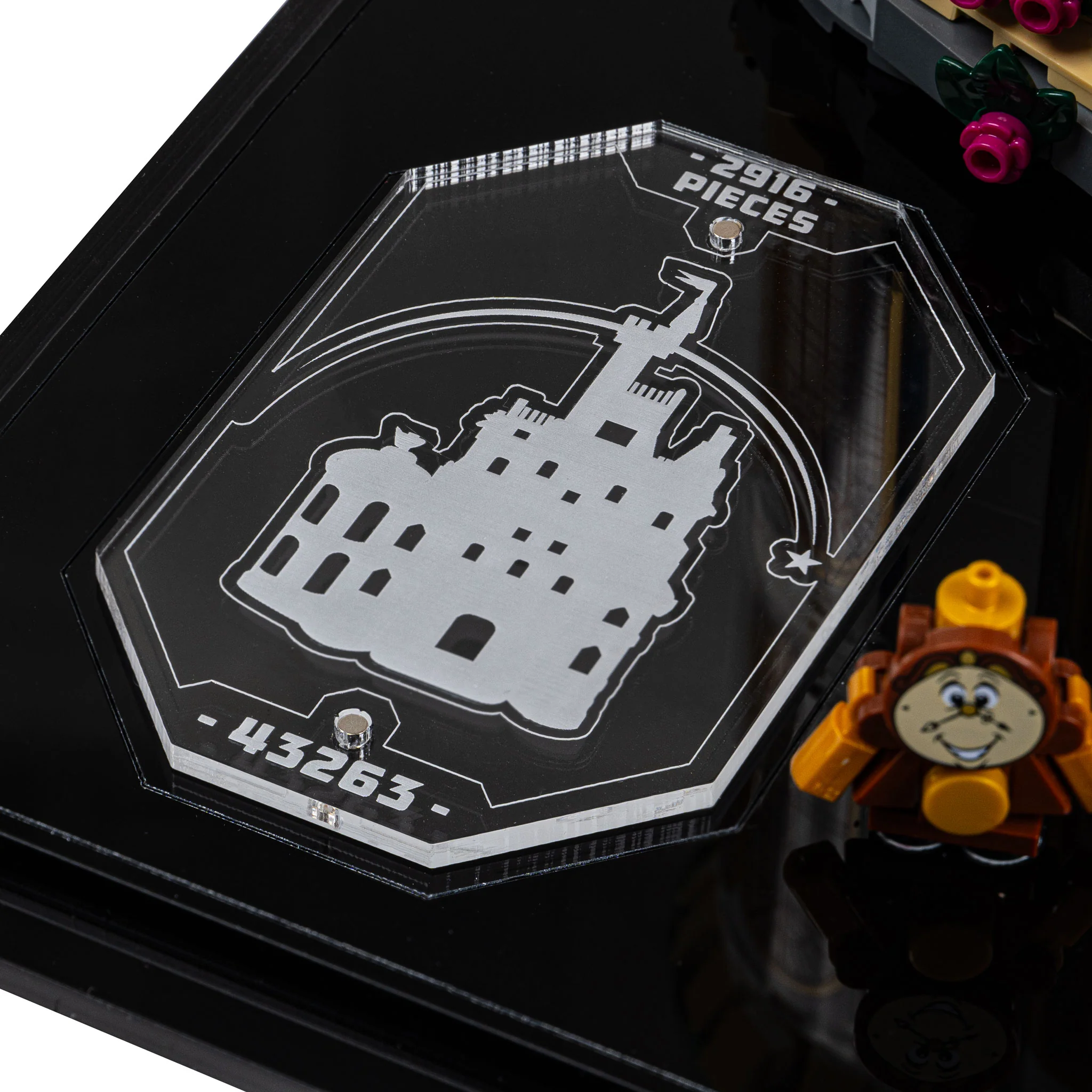 Display Case for LEGO® Disney Beauty and the Beast Castle (43263) - Image 23