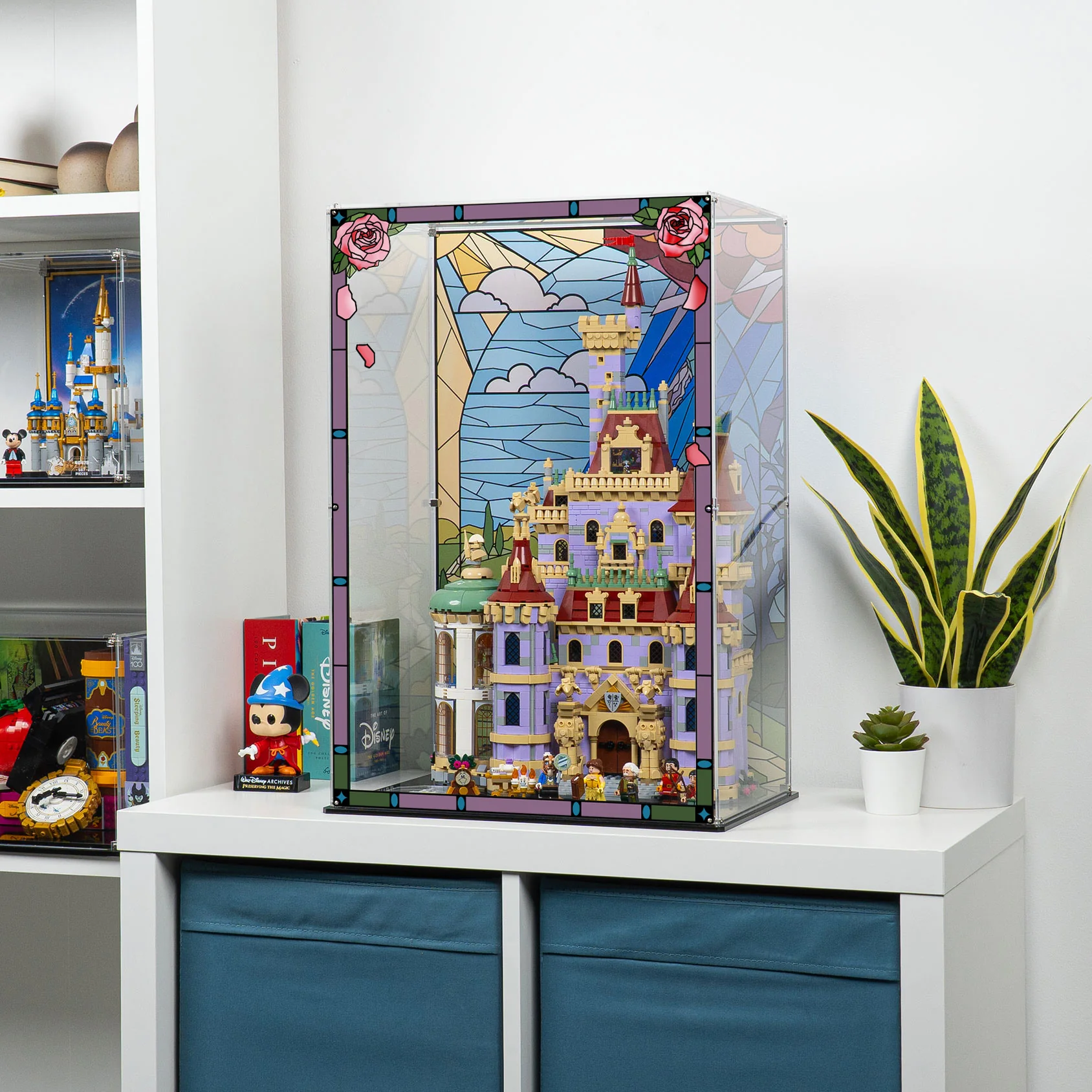 Display Case for LEGO® Disney Beauty and the Beast Castle (43263) - Image 6