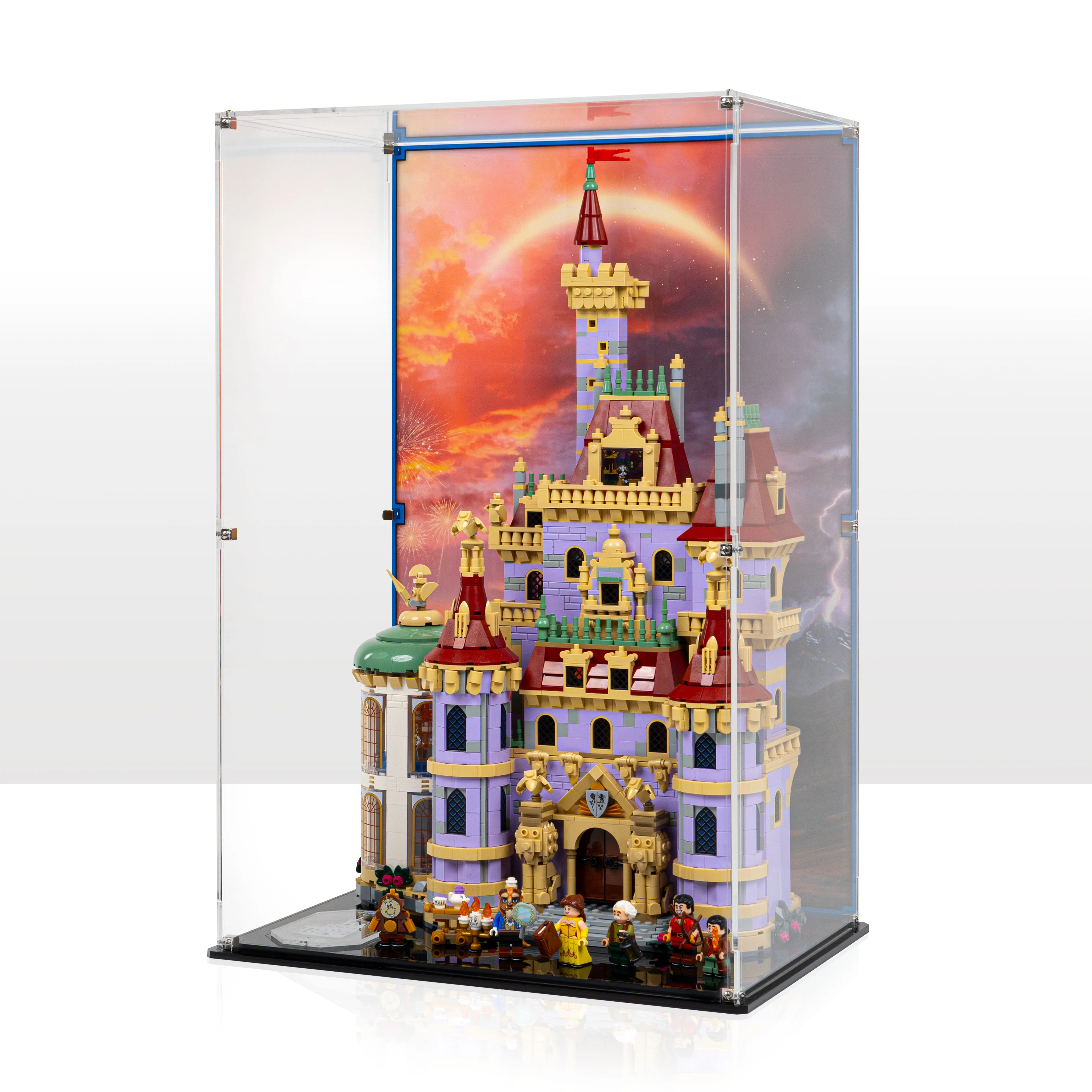 Display Case for LEGO® Disney Beauty and the Beast Castle (43263) - Image 7