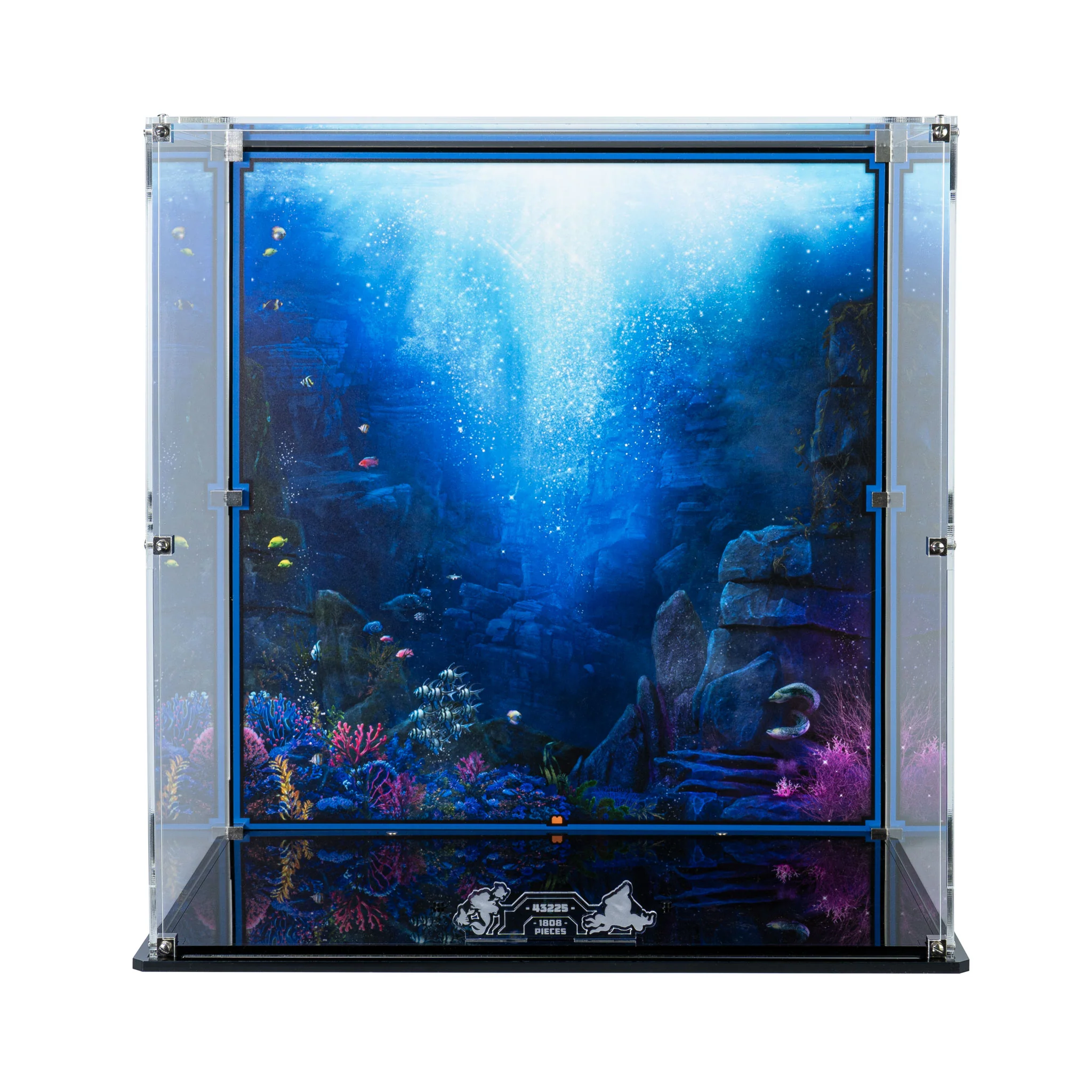 Display Case for LEGO® Disney: The Little Mermaid Royal Clamshell (43225) - Image 3