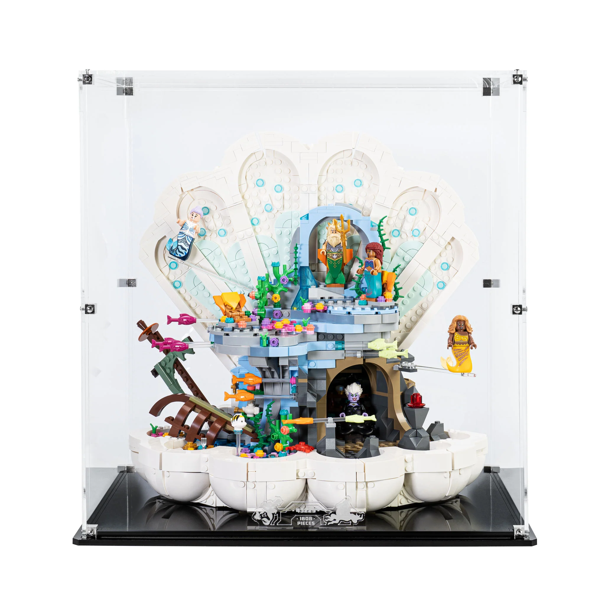 Display Case for LEGO® Disney: The Little Mermaid Royal Clamshell (43225) - Image 6