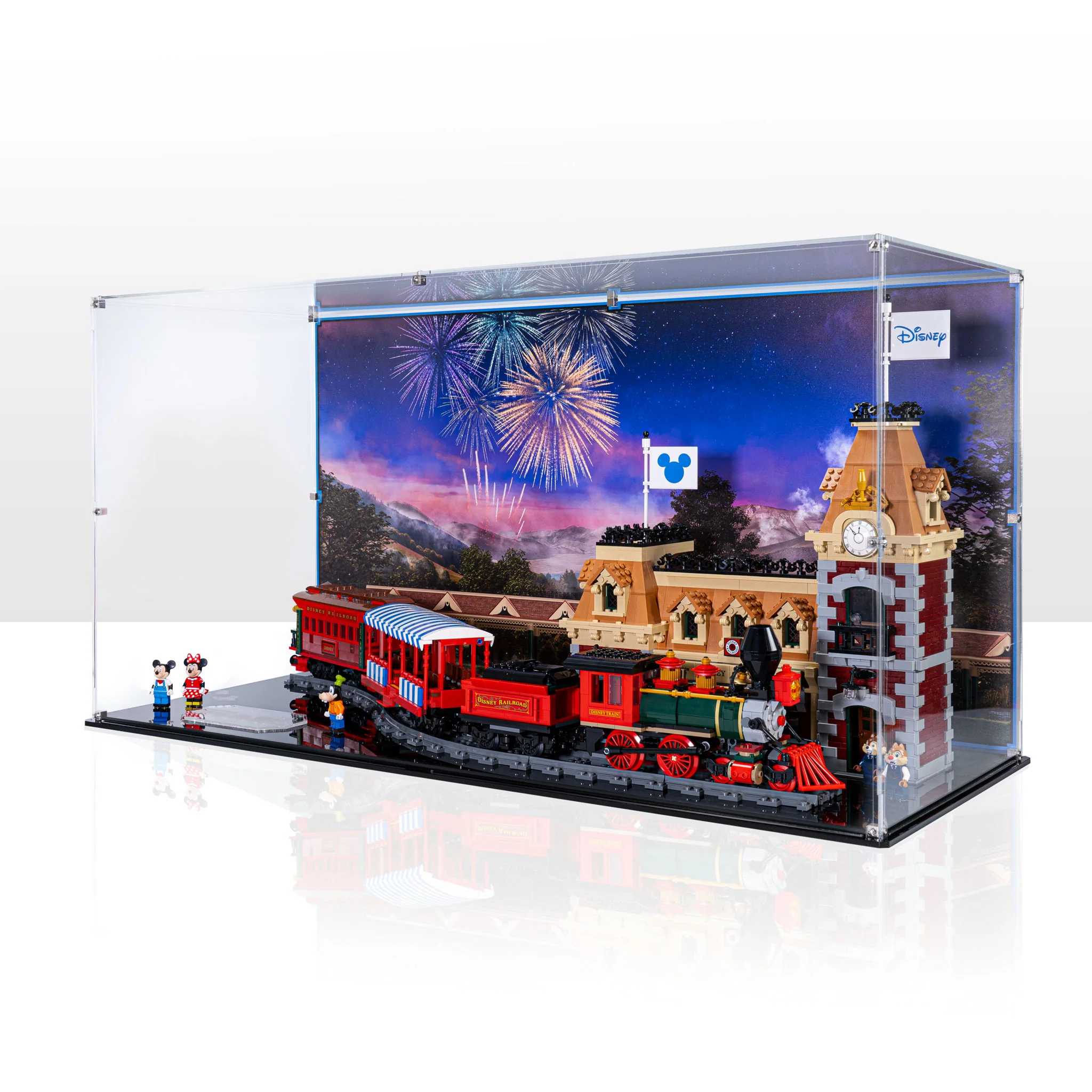 Display Case for LEGO® Disney Train and Station (71044)