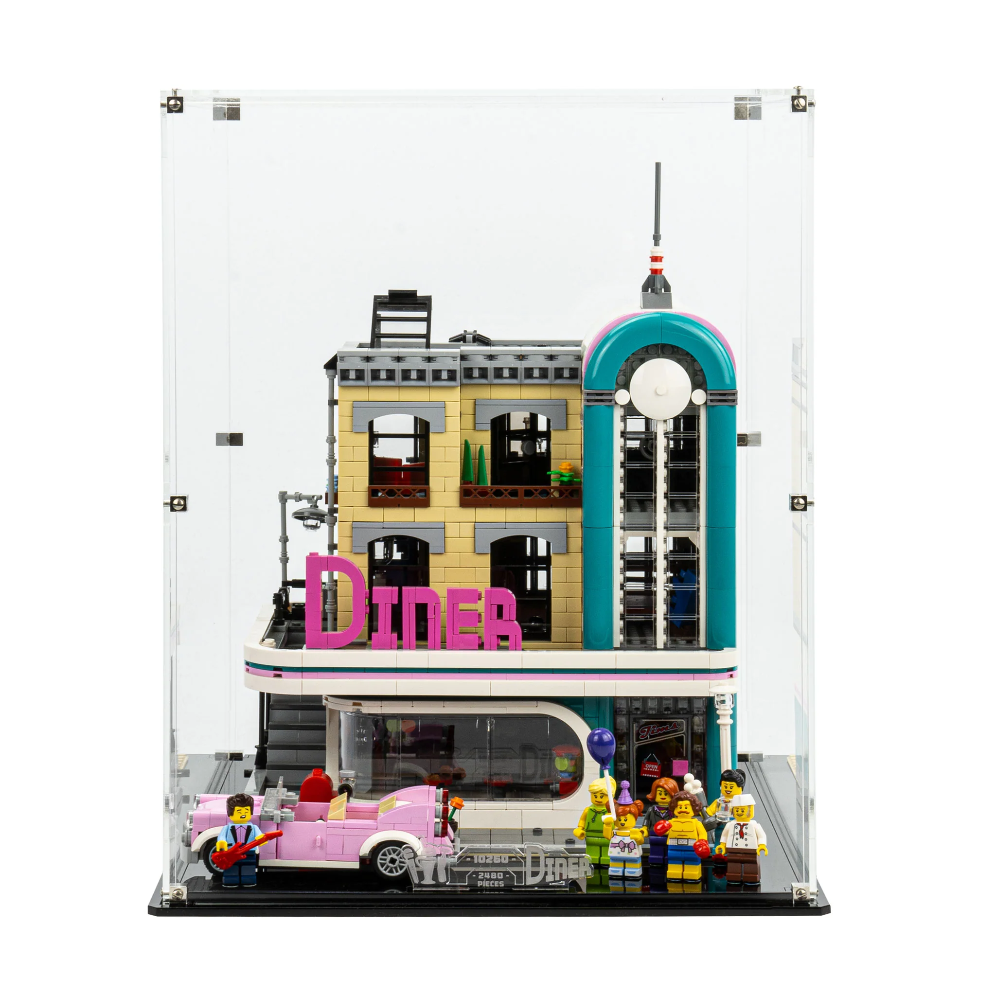 Display Case for LEGO® Downtown Diner (10260) - Image 5