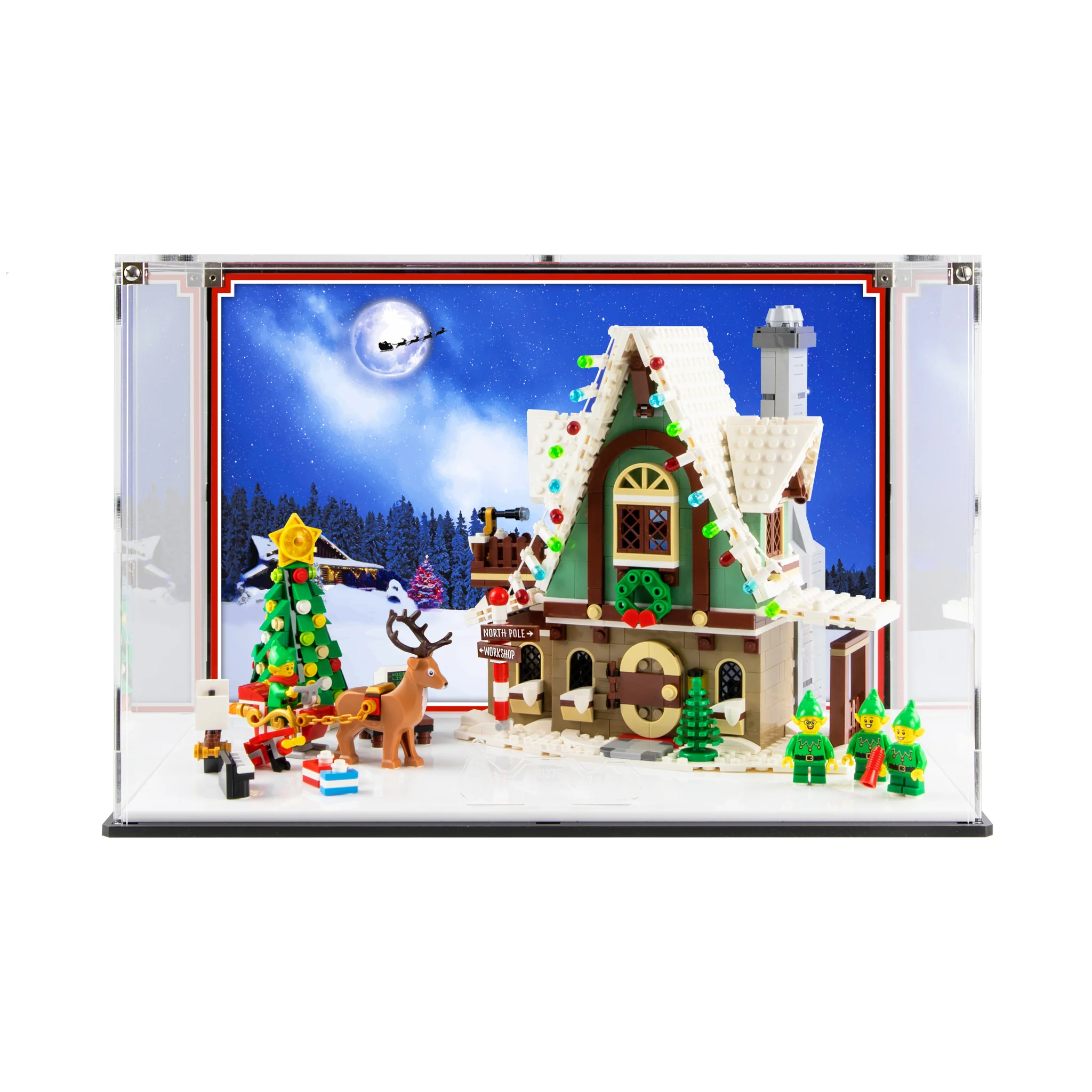 Display Case for LEGO®: Elf Club House (10275) - Image 2