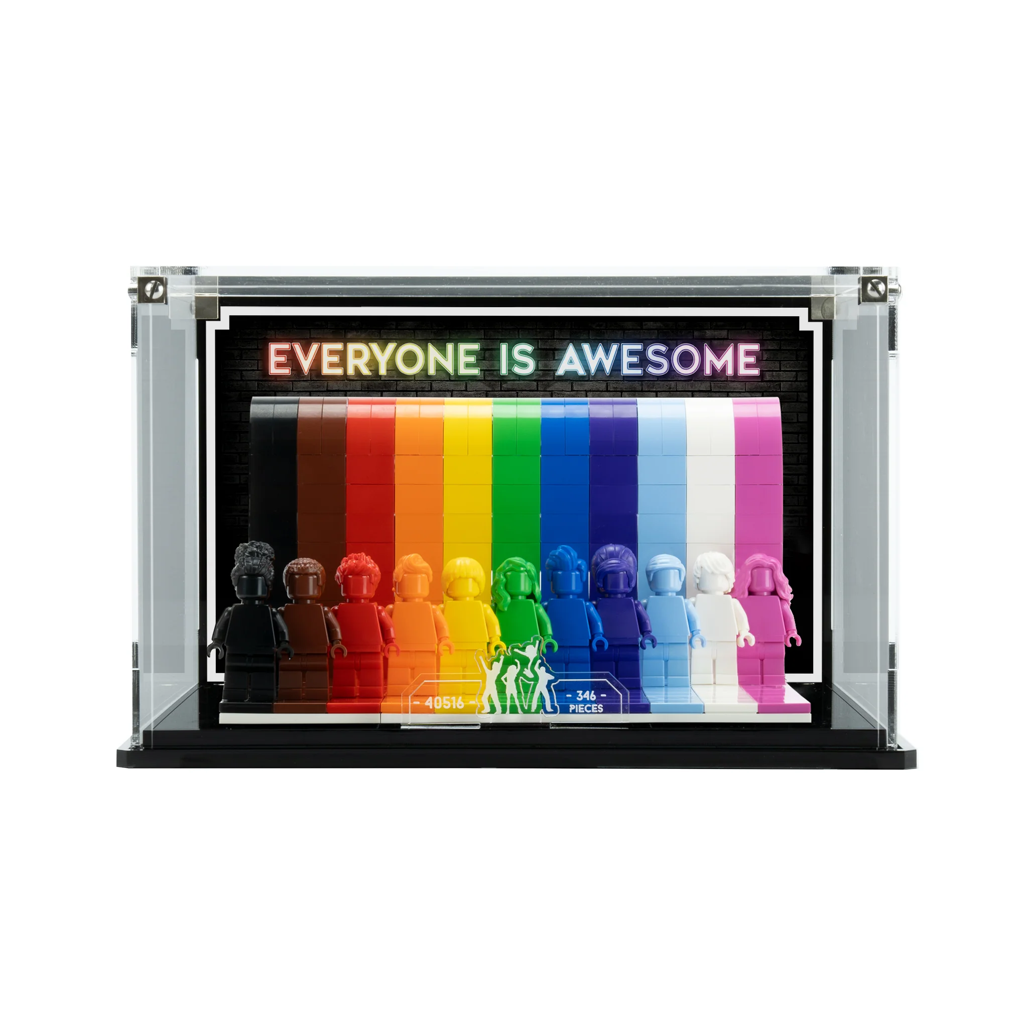 Display Case for LEGO®: Everyone Is Awesome (40516)