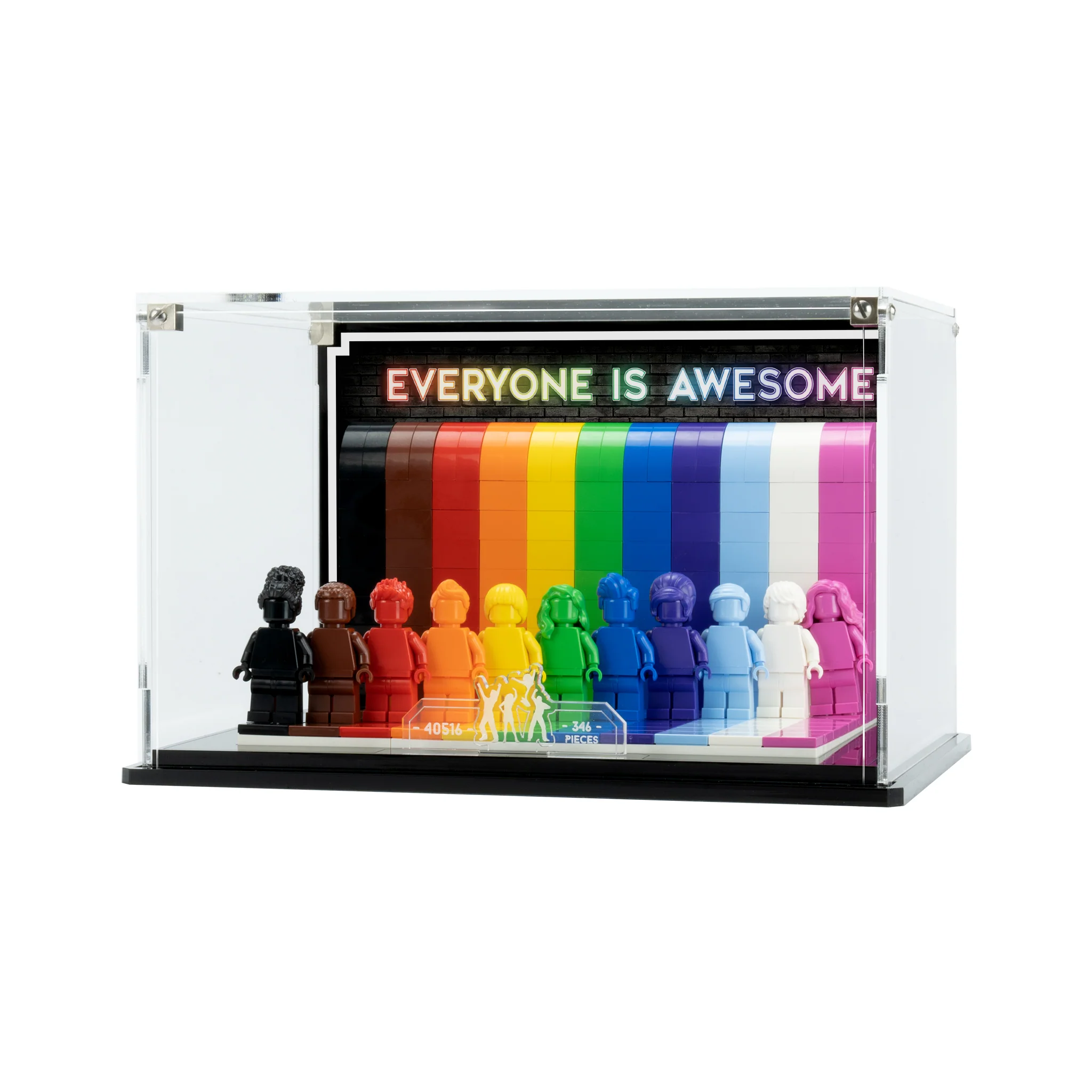 Display Case for LEGO®: Everyone Is Awesome (40516) - Image 2