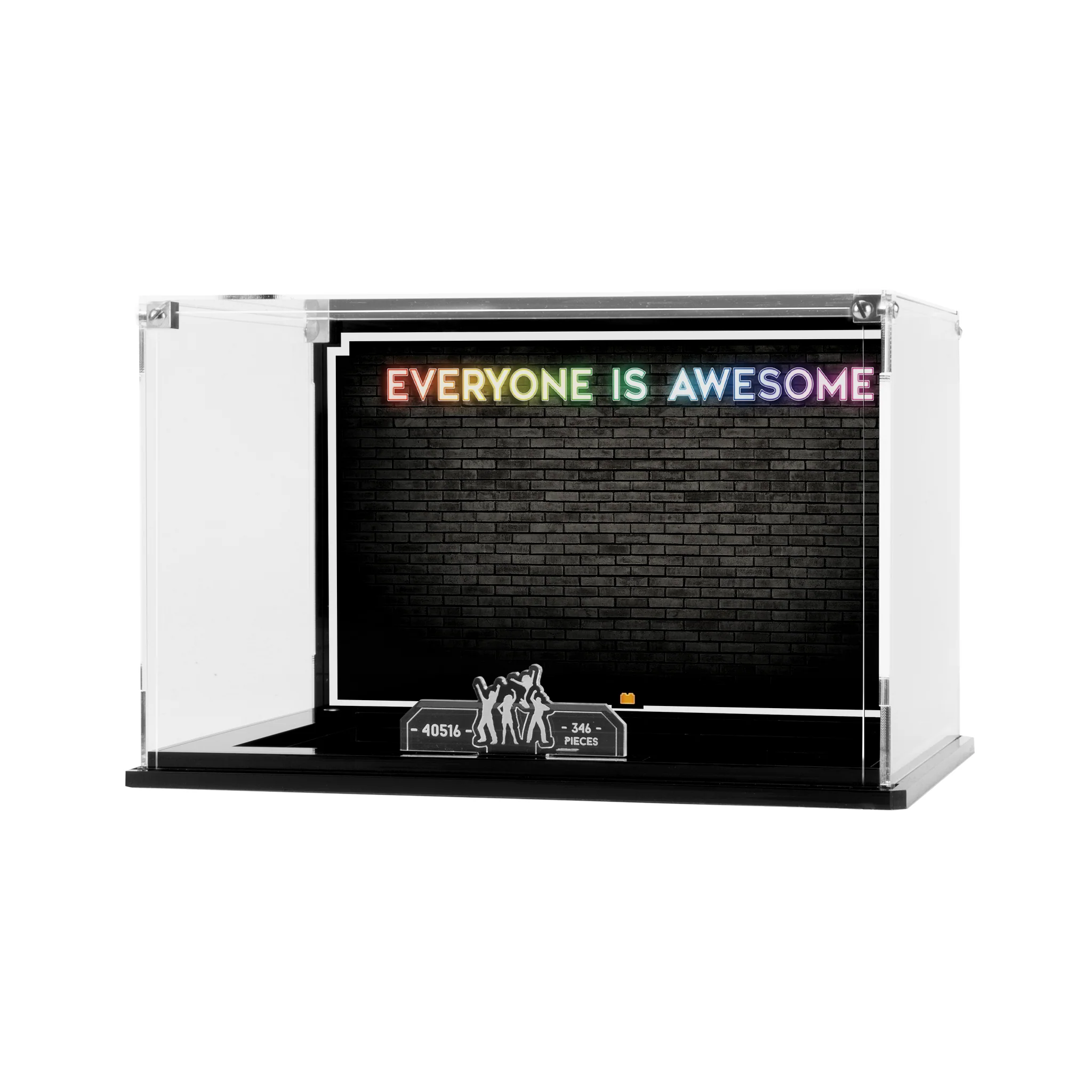 Display Case for LEGO®: Everyone Is Awesome (40516) - Image 4