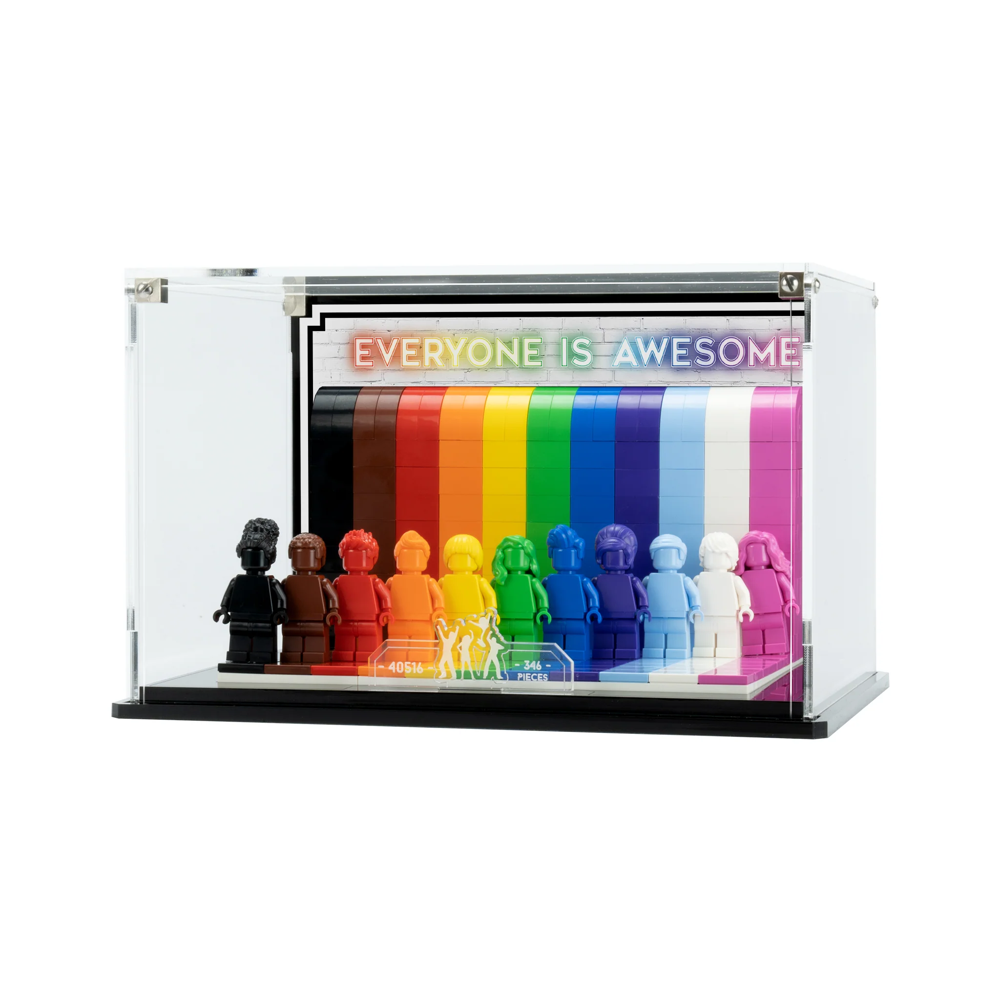 Display Case for LEGO®: Everyone Is Awesome (40516) - Image 6