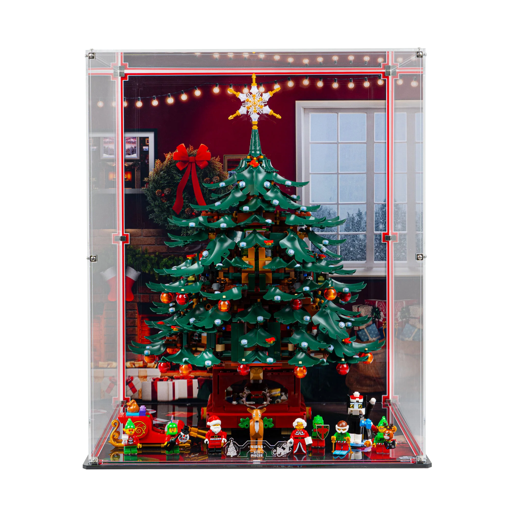 Display Case for LEGO® Family Christmas Tree (41843) - Image 3