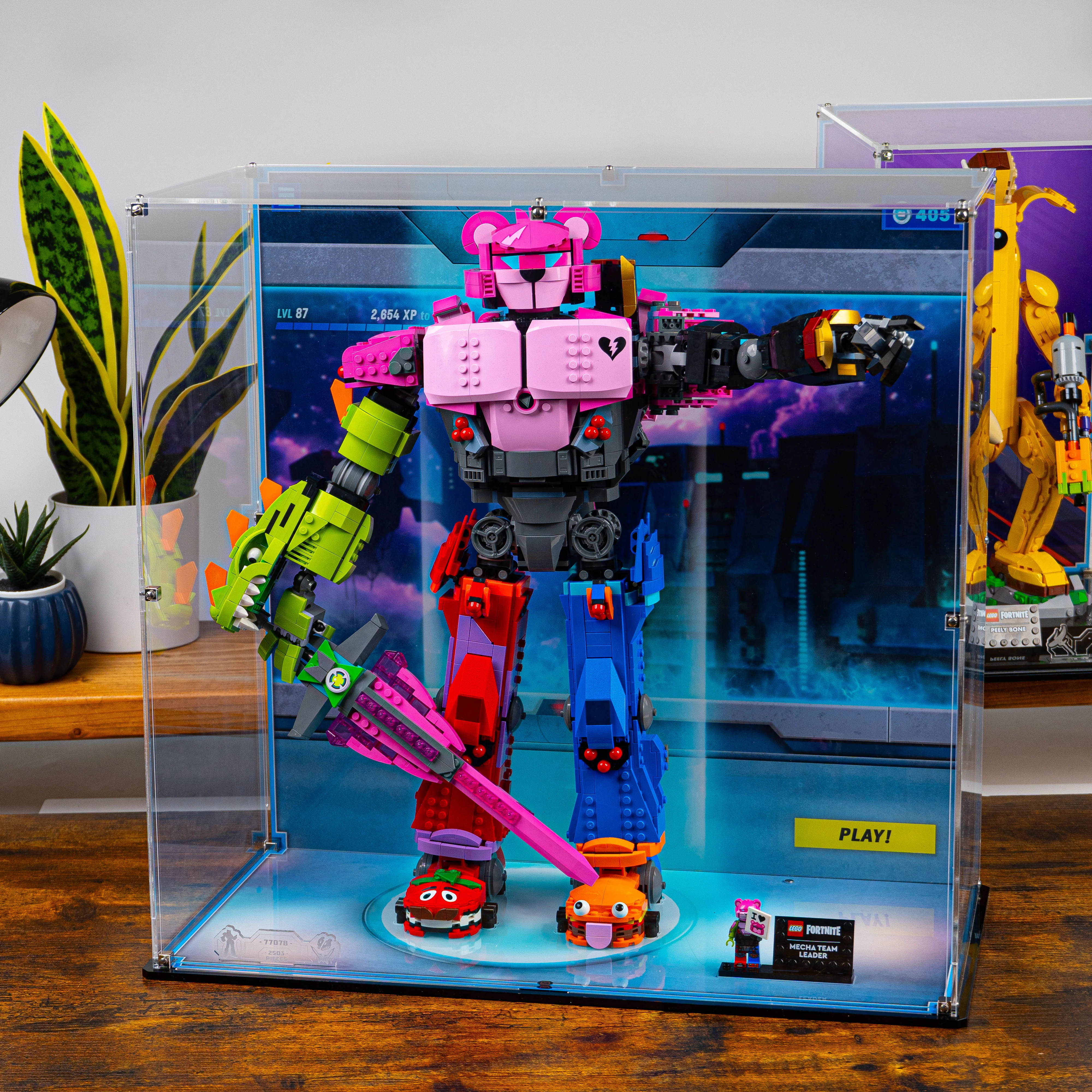 Display Case for LEGO® Fortnite: Mecha Team Leader (77078) - Image 14