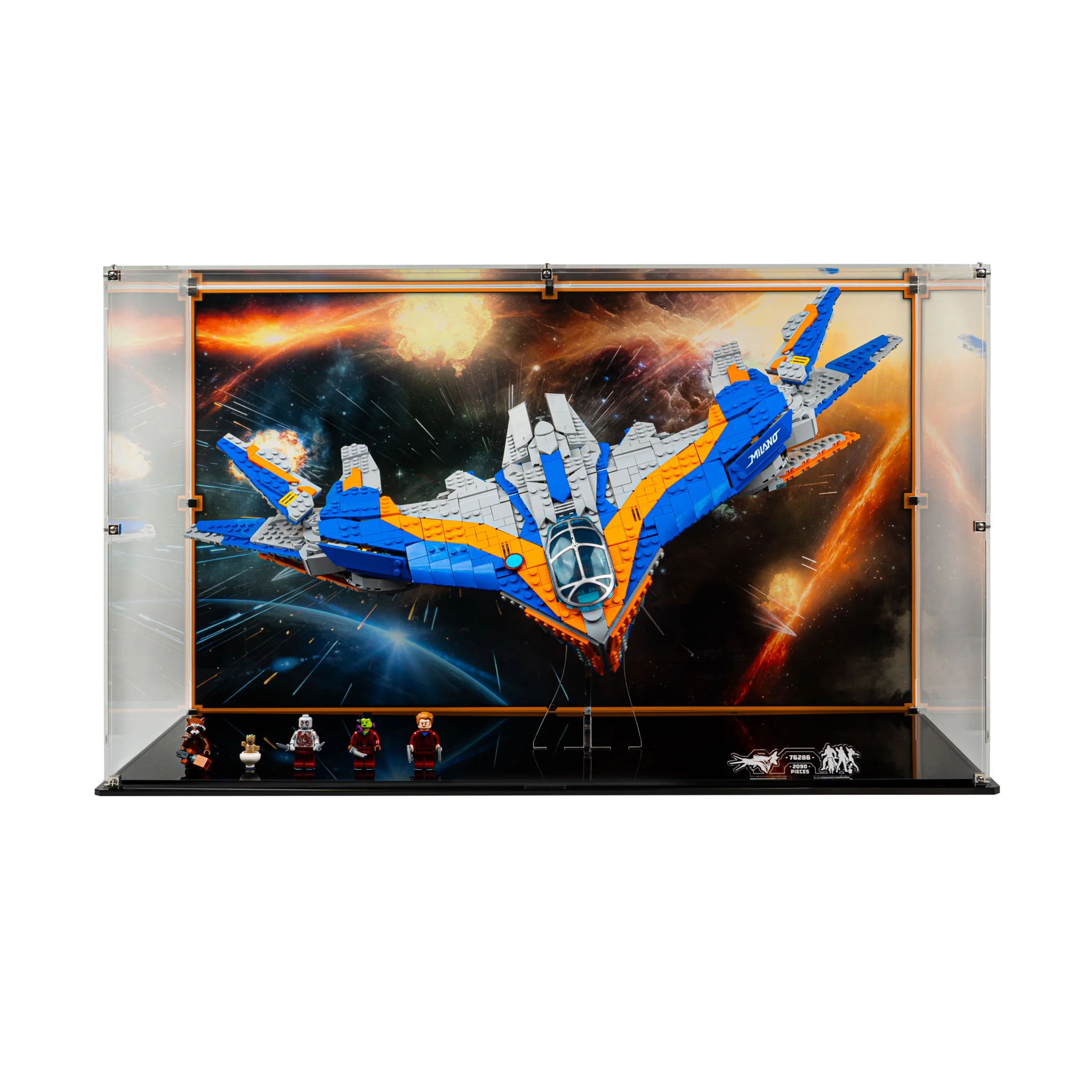 Display Case for LEGO® Guardians of the Galaxy: The Milano (76286) - Image 2