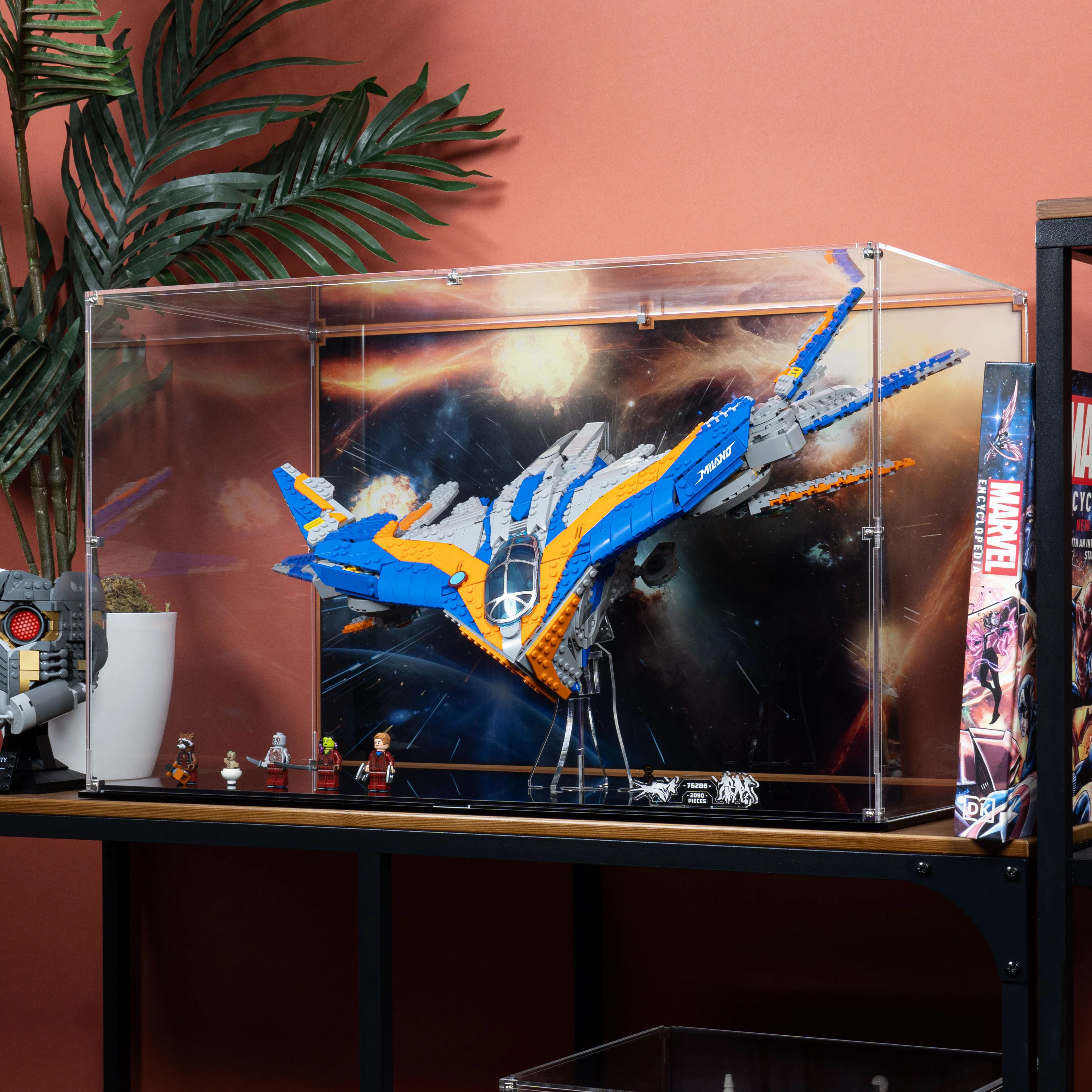 Display Case for LEGO® Guardians of the Galaxy: The Milano (76286) - Image 8