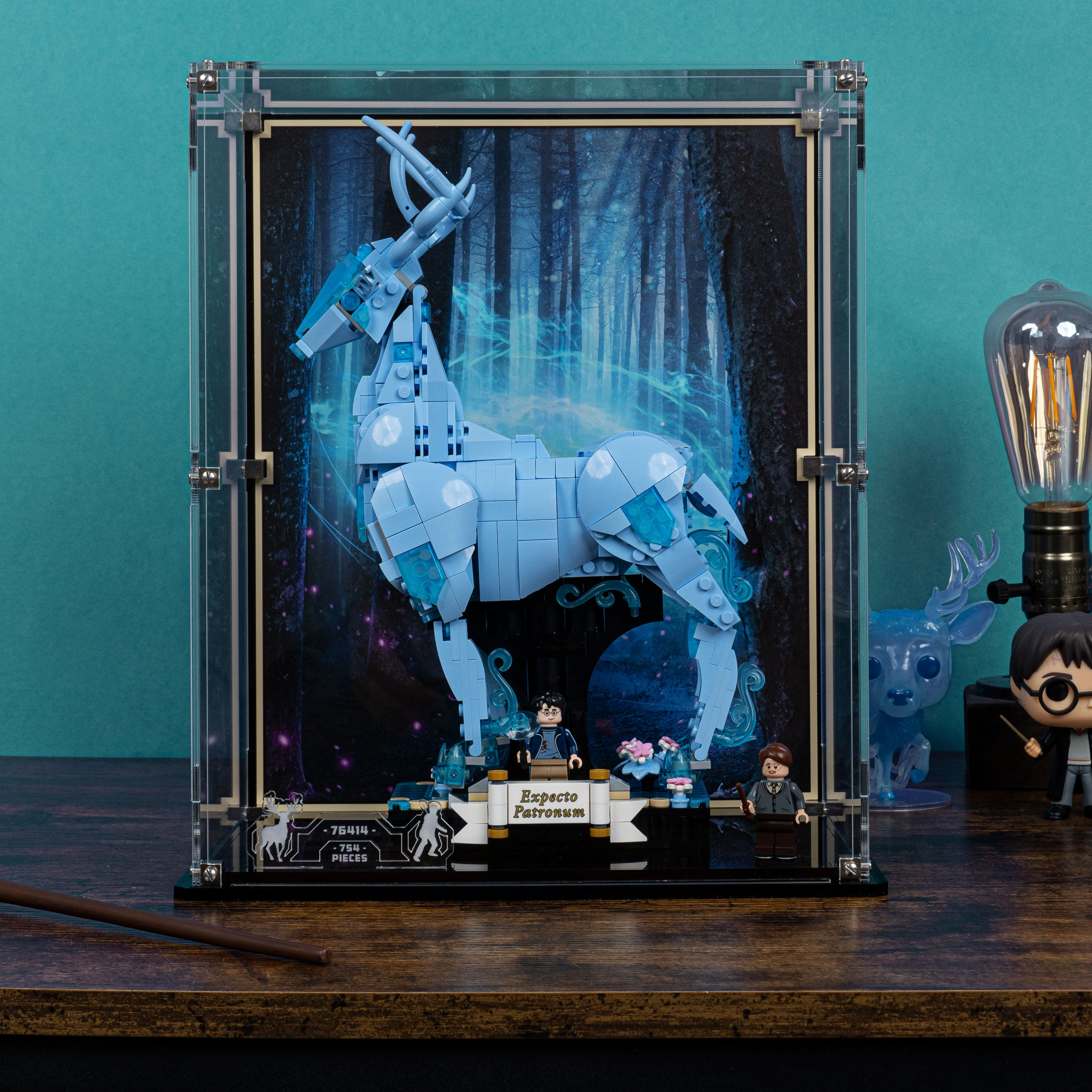 Display Case for LEGO® Harry Potter Expecto Patronum (76414) - Image 11