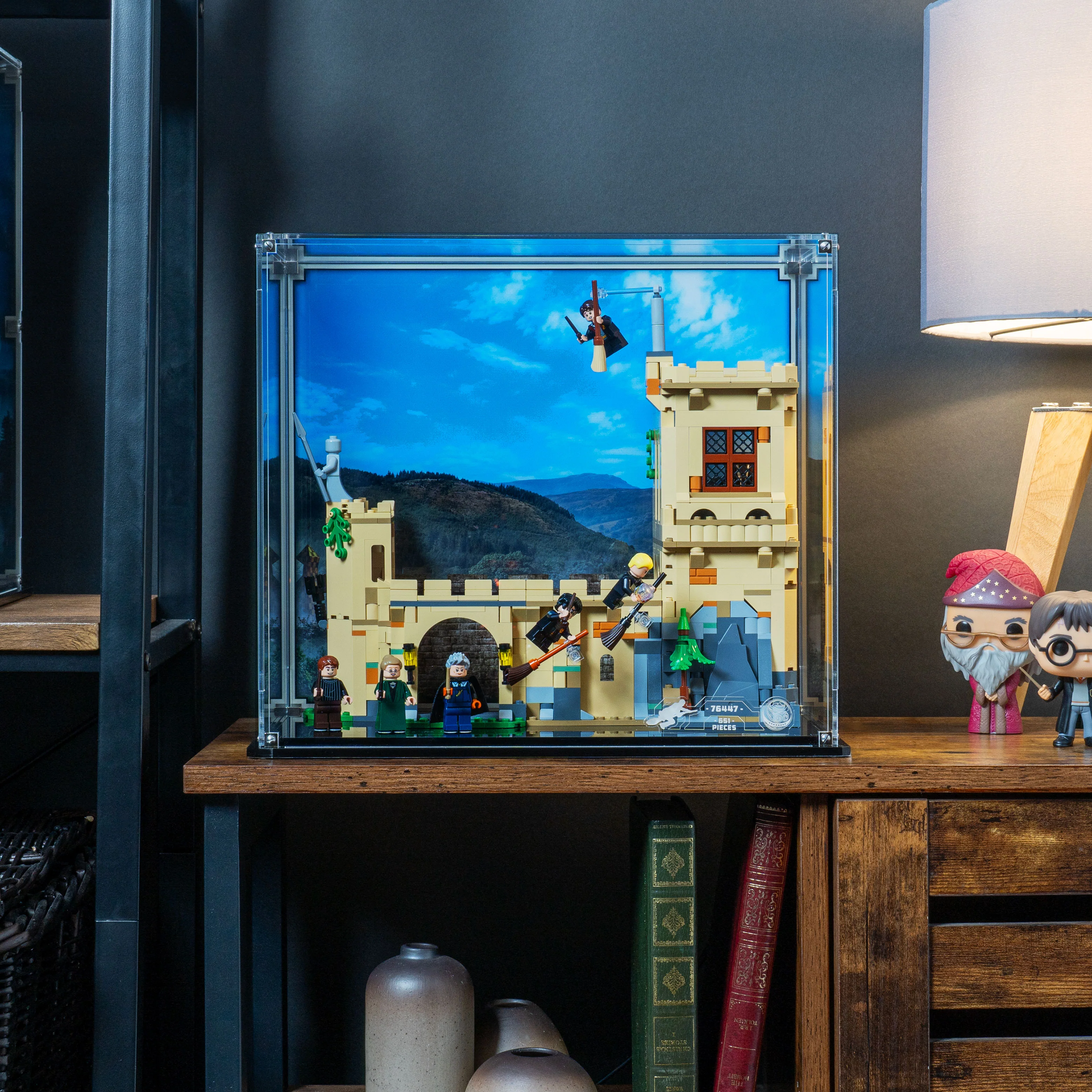 Display Case for LEGO® Harry Potter: Flying Lessons (76447) - Image 9