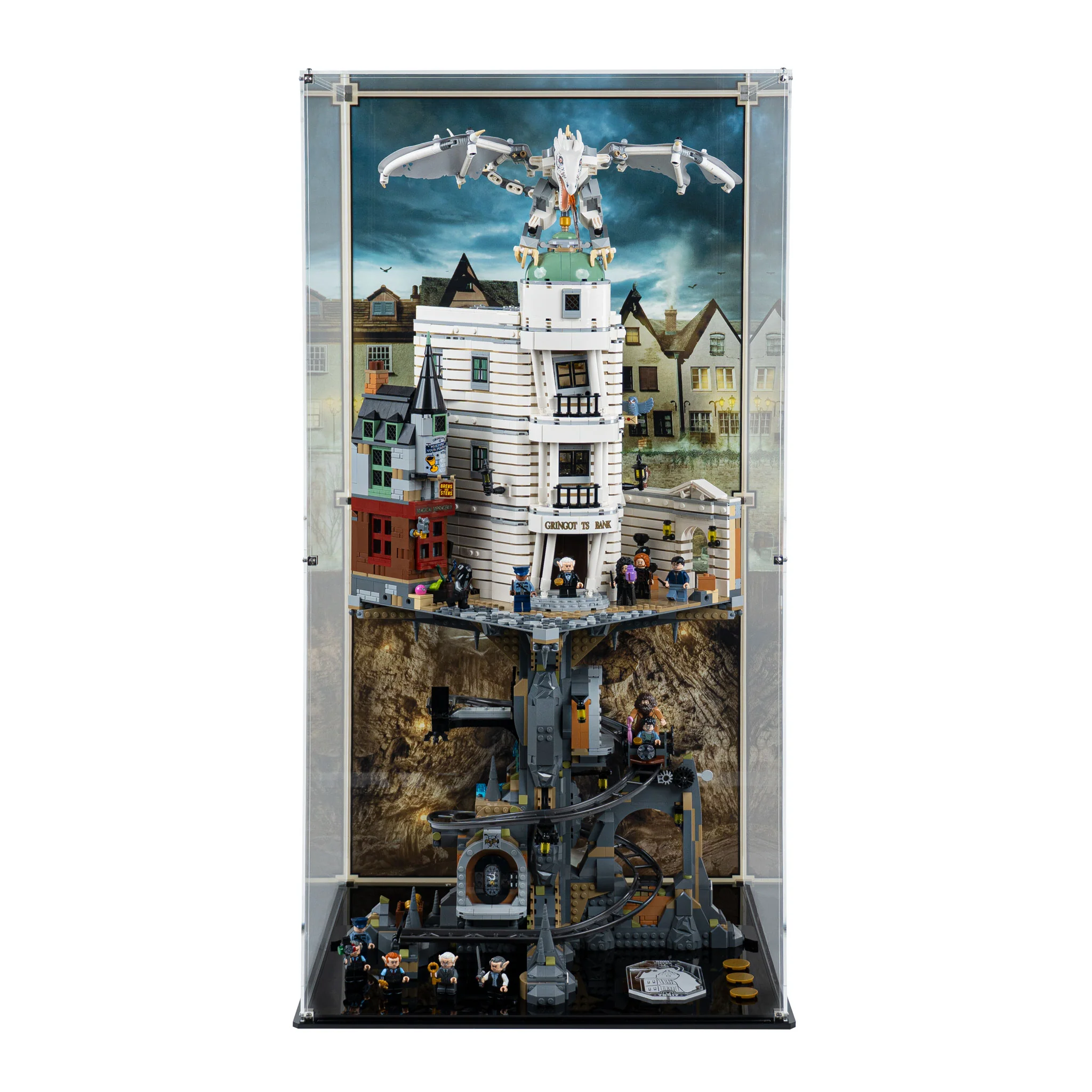 Display Case for LEGO® Harry Potter: Gringotts™ Wizarding Bank – Collectors' Edition (76417) - Image 2