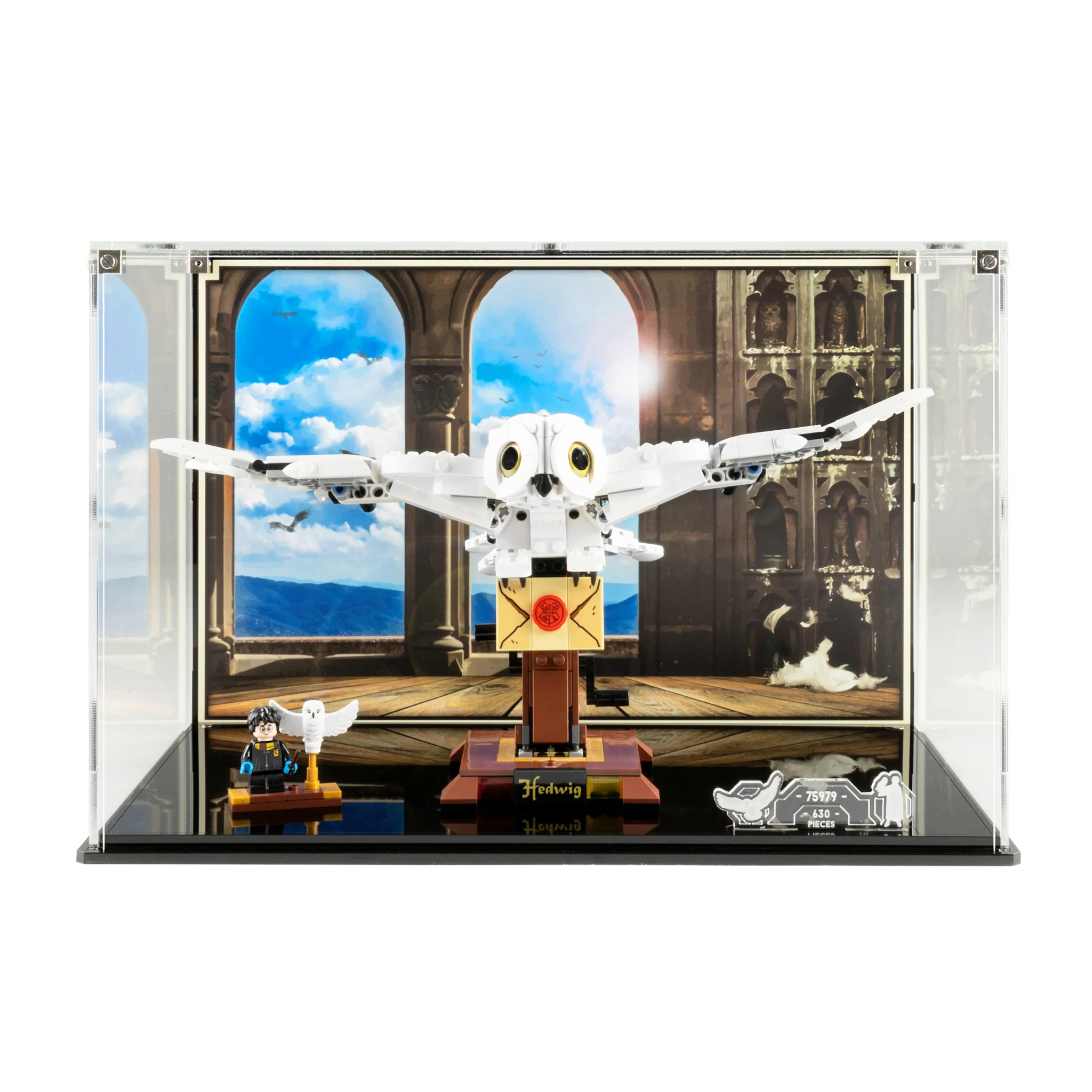Display Case for LEGO® Harry Potter: Hedwig (75979) - Image 3