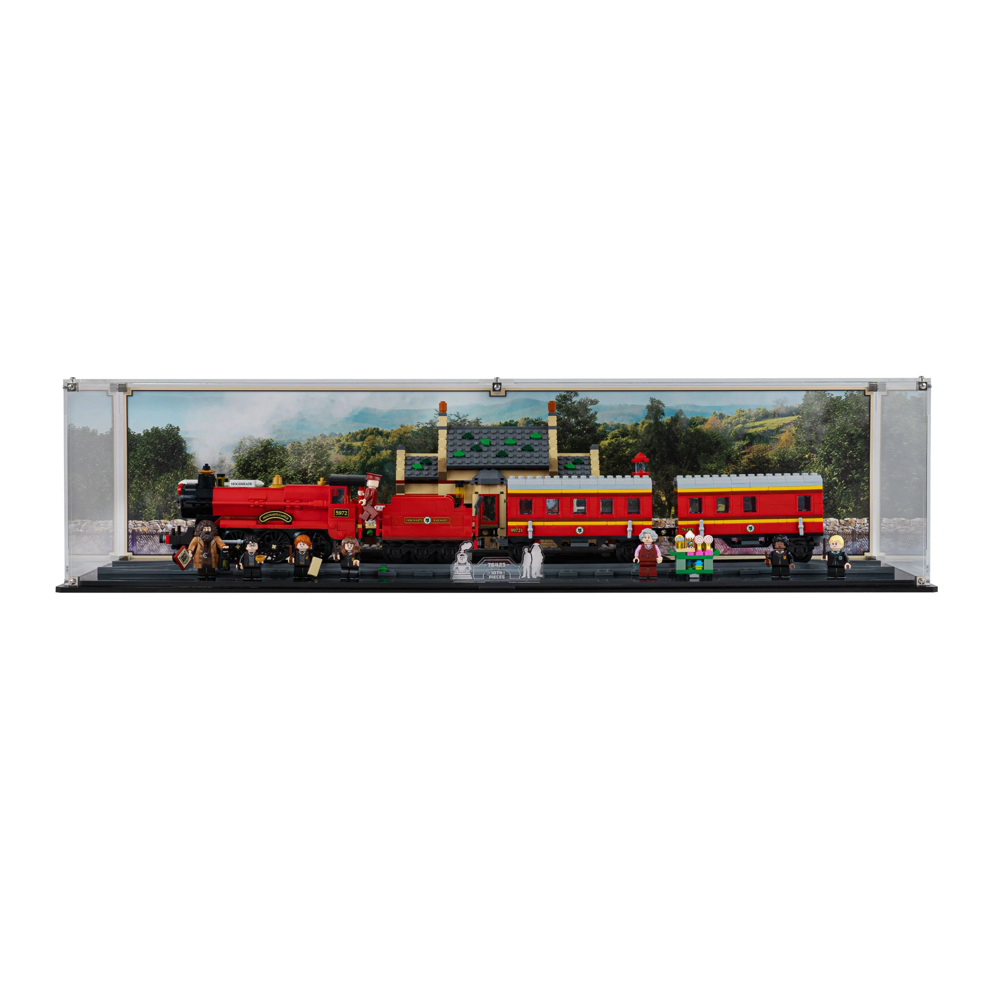 Display Case for LEGO® Harry Potter Hogwarts Express™ & Hogsmeade™ Station (76423) - Image 2