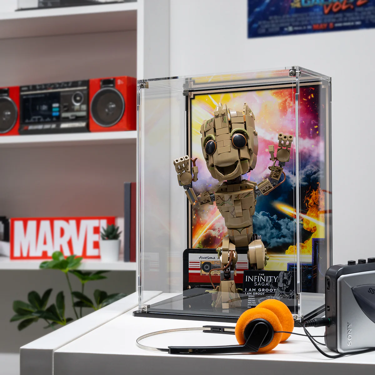 Display Case for LEGO® Marvel I am Groot (76217) - Image 2