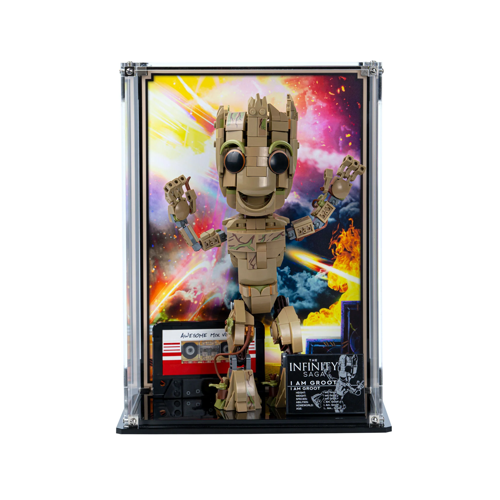 Display Case for LEGO® Marvel I am Groot (76217) - Image 3