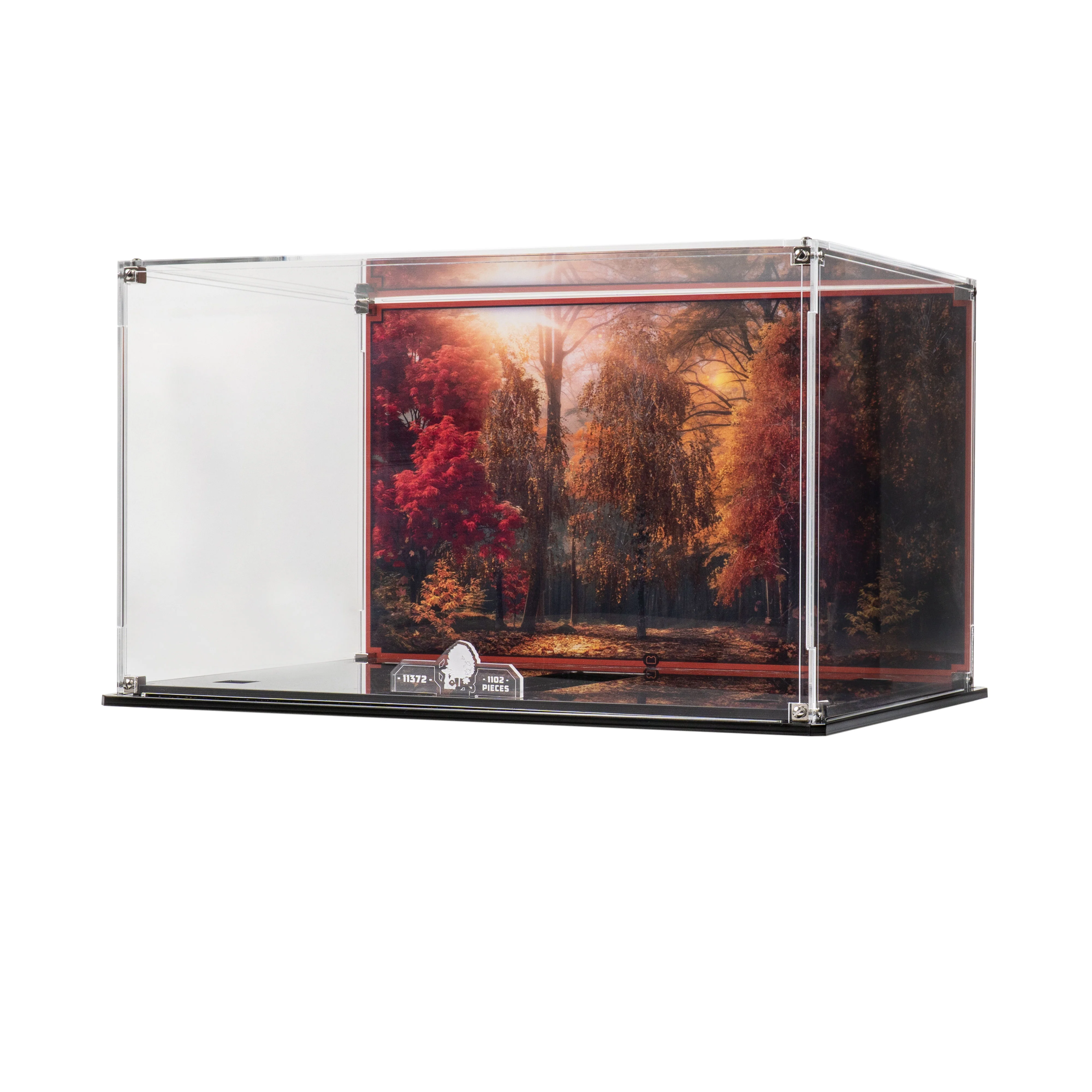 Display Case for LEGO® Icons: Autumn Cottage Garden (11372) - Image 3