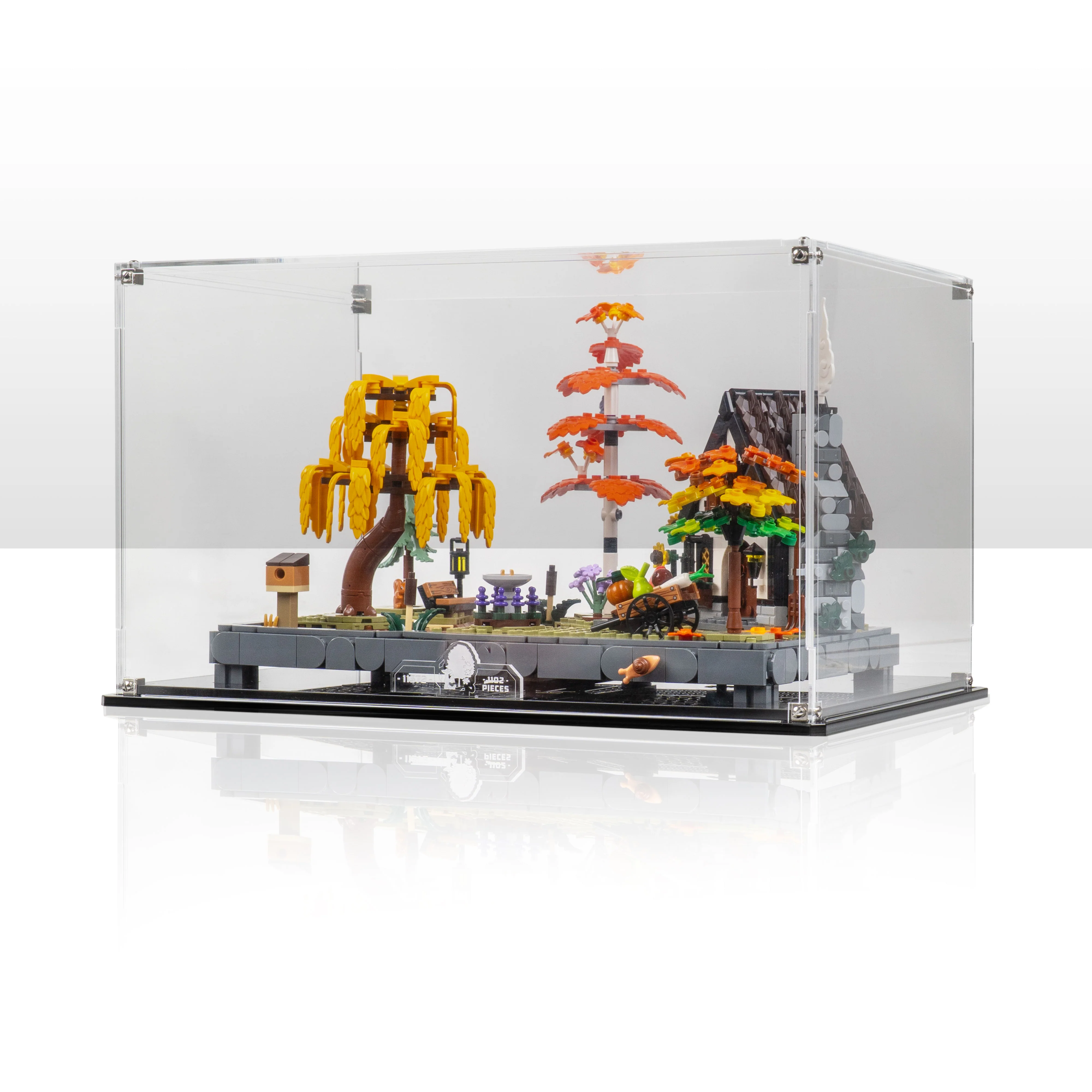 Display Case for LEGO® Icons: Autumn Cottage Garden (11372) - Image 5