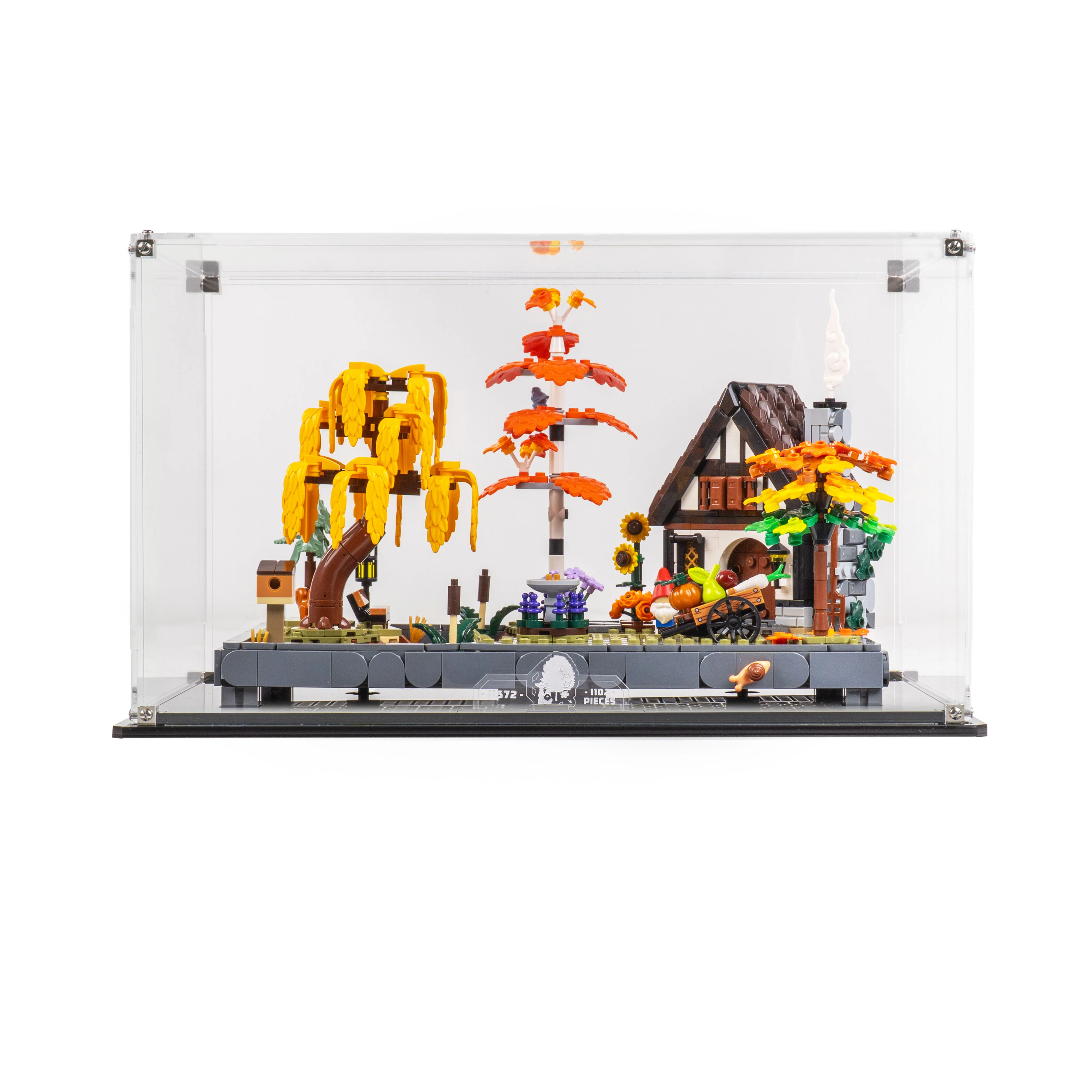 Display Case for LEGO® Icons: Autumn Cottage Garden (11372) - Image 6