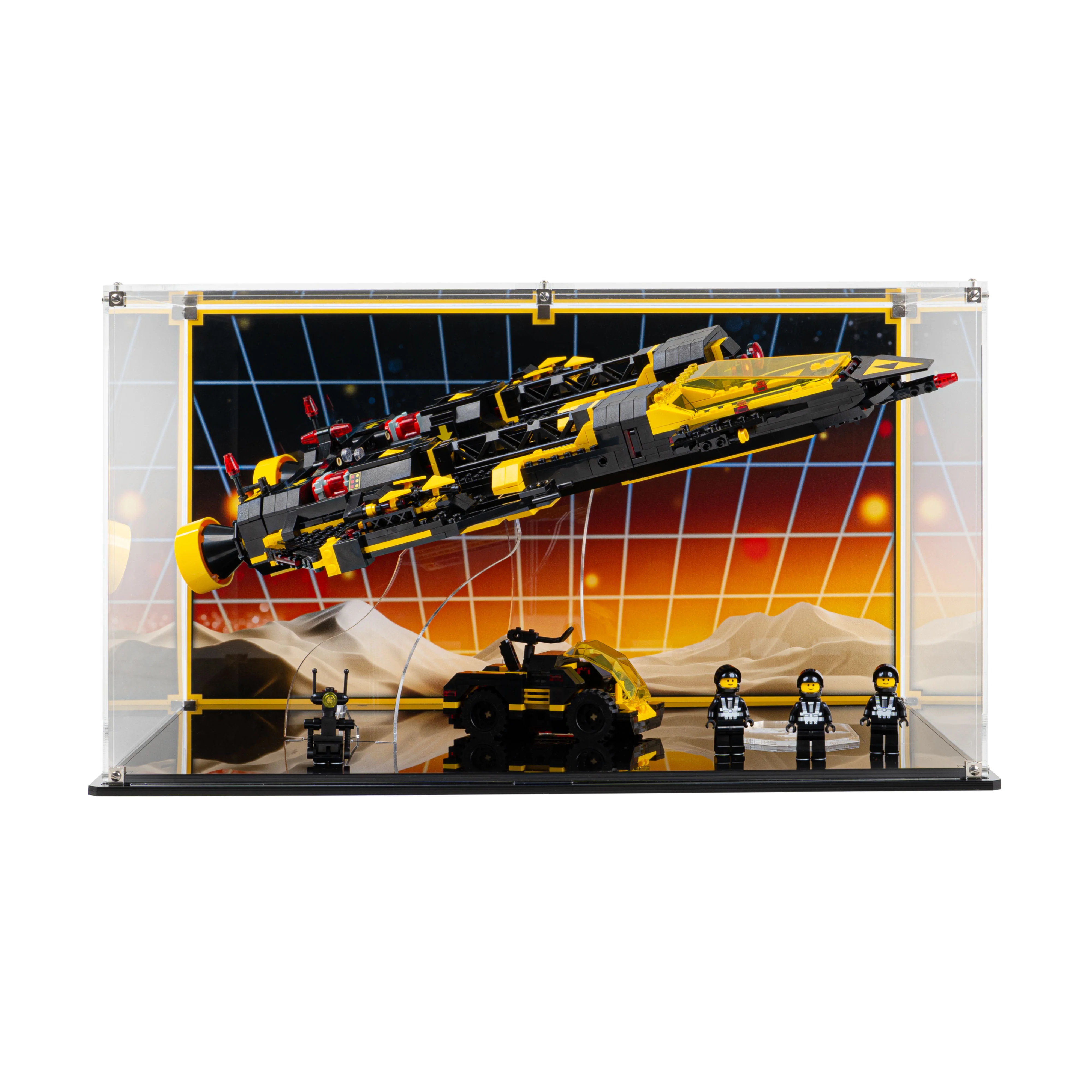 Display Case for LEGO® Icons: Blacktron Renegade (10355) - Image 3