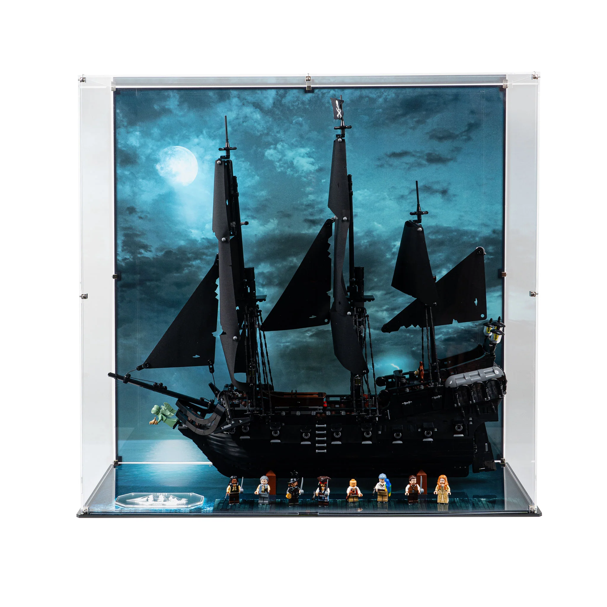 Display Case for LEGO® Icons: Captain Jack Sparrow's Pirate Ship (10365) - Image 3
