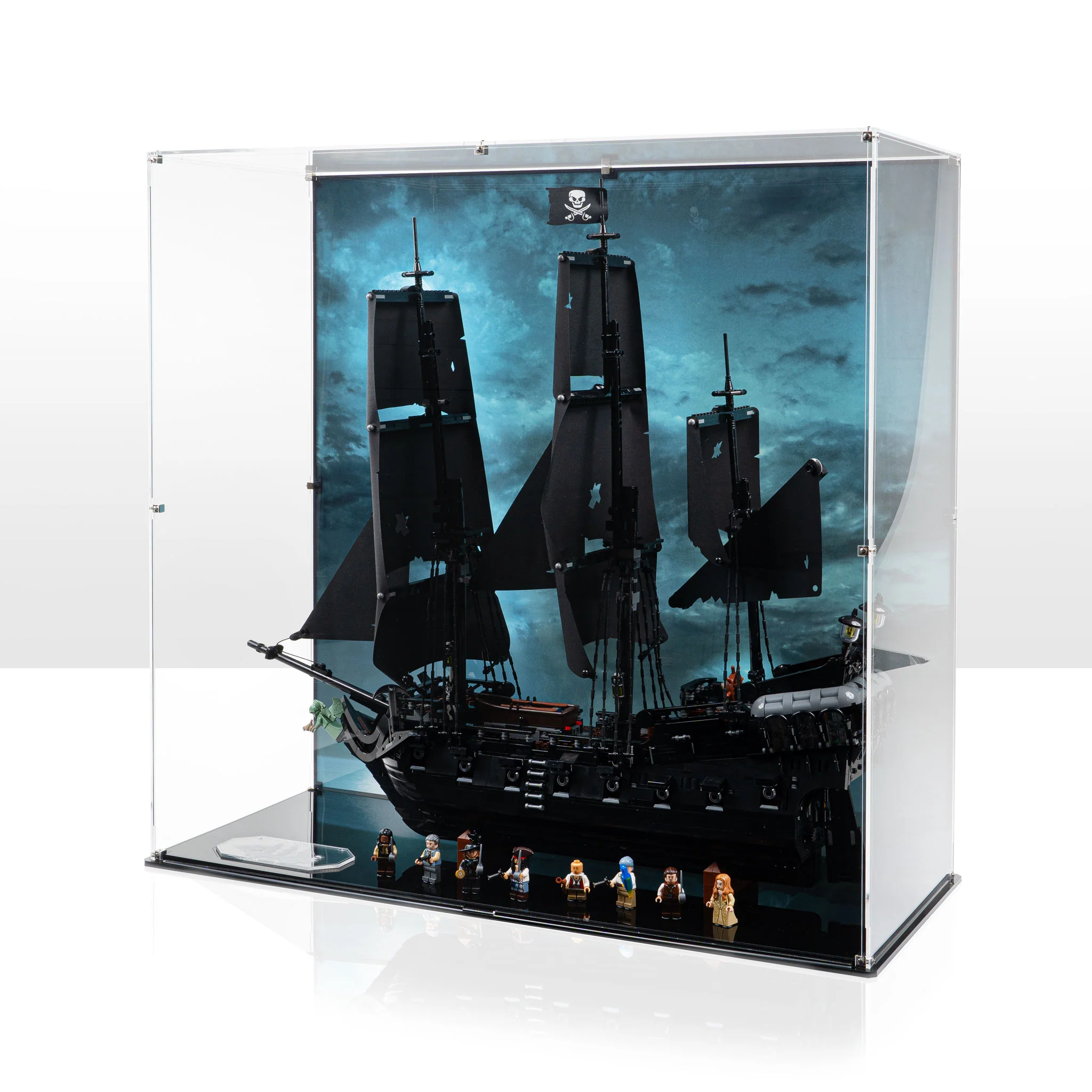 Display Case for LEGO® Icons: Captain Jack Sparrow's Pirate Ship (10365) - Image 9