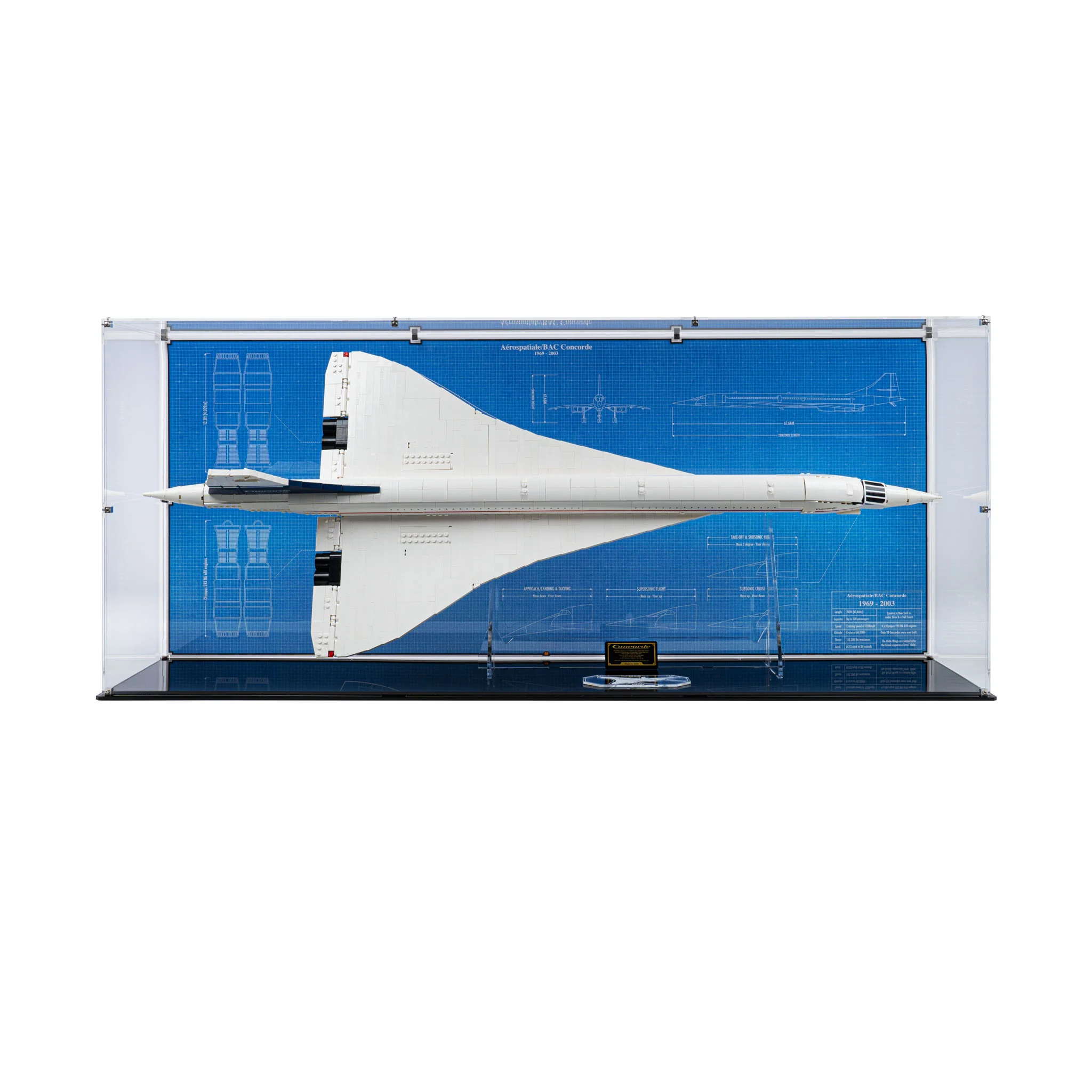 Display Case for LEGO® Icons: Concorde (10318) - Image 2