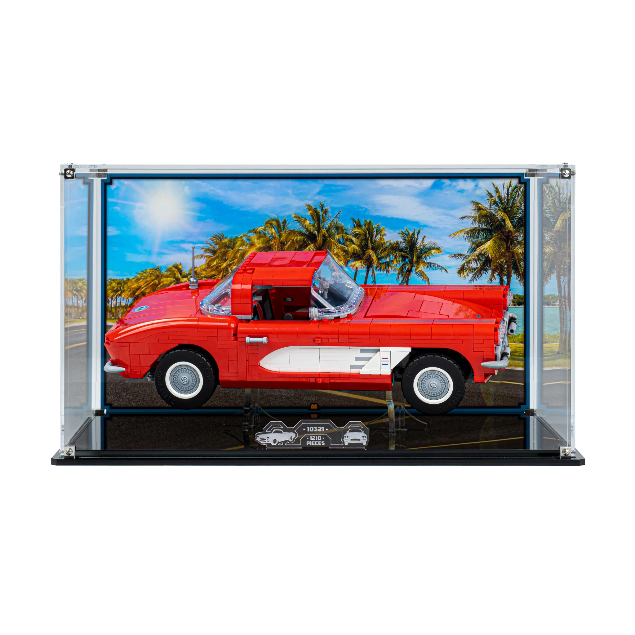 Display Case for LEGO® Icons Corvette (10321) - Image 2
