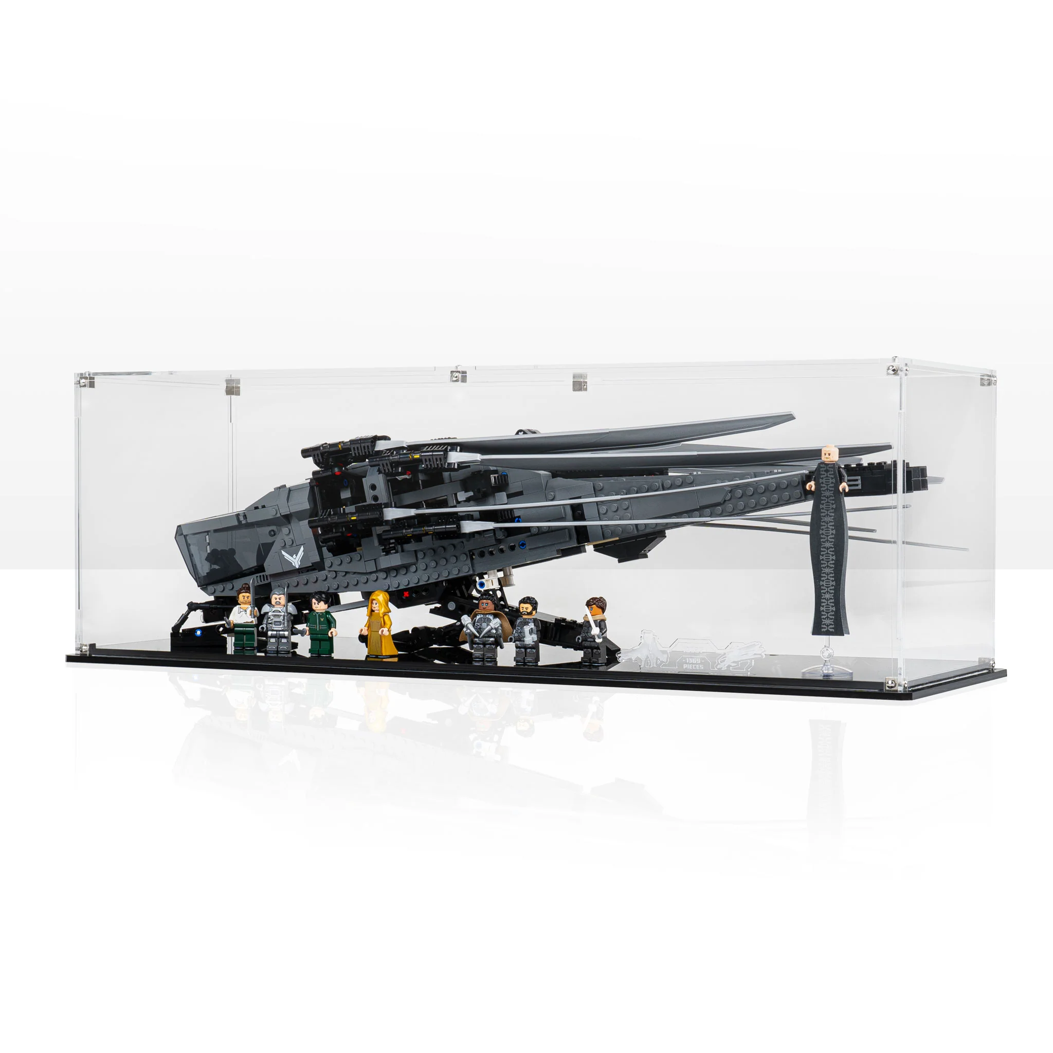 Display Case for LEGO® Icons Dune Atreides Royal Ornithopter (10327) - Image 4