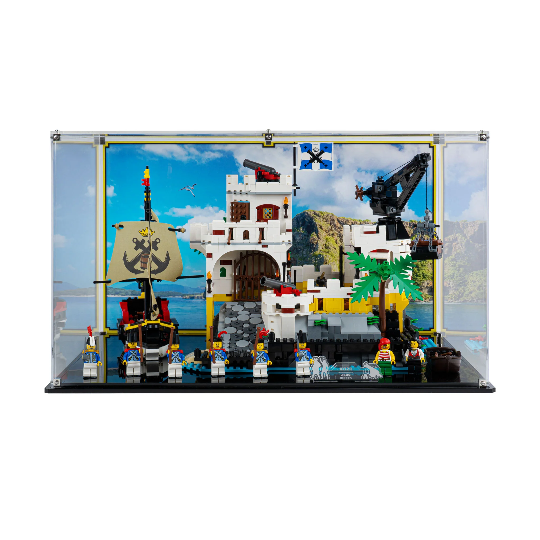 Display Case for LEGO® Icons Eldorado Fortress (10320) - Image 2
