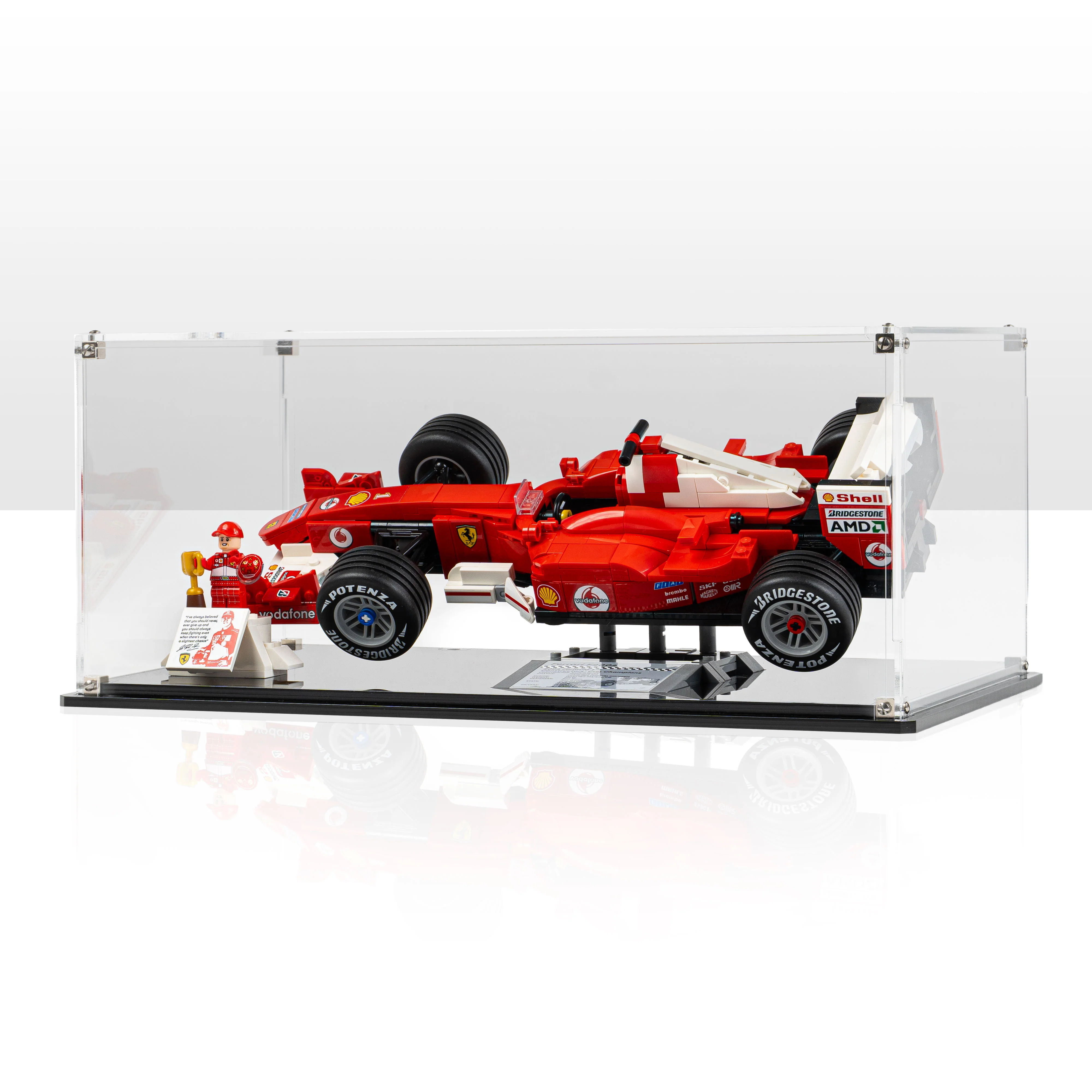 Display Case for LEGO® Icons: Ferrari F2004 & Michael Schumacher (11375) - Image 5