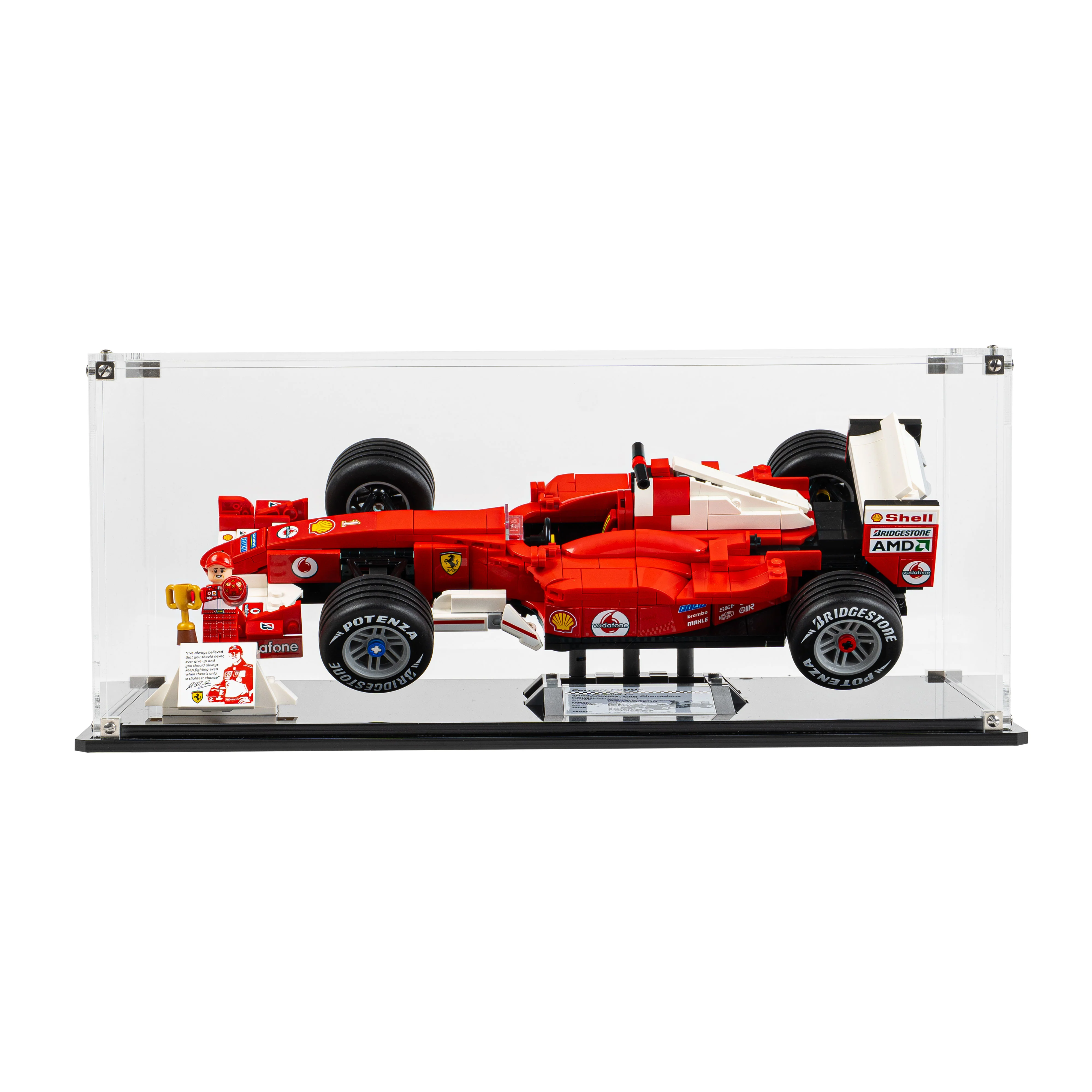Display Case for LEGO® Icons: Ferrari F2004 & Michael Schumacher (11375) - Image 6