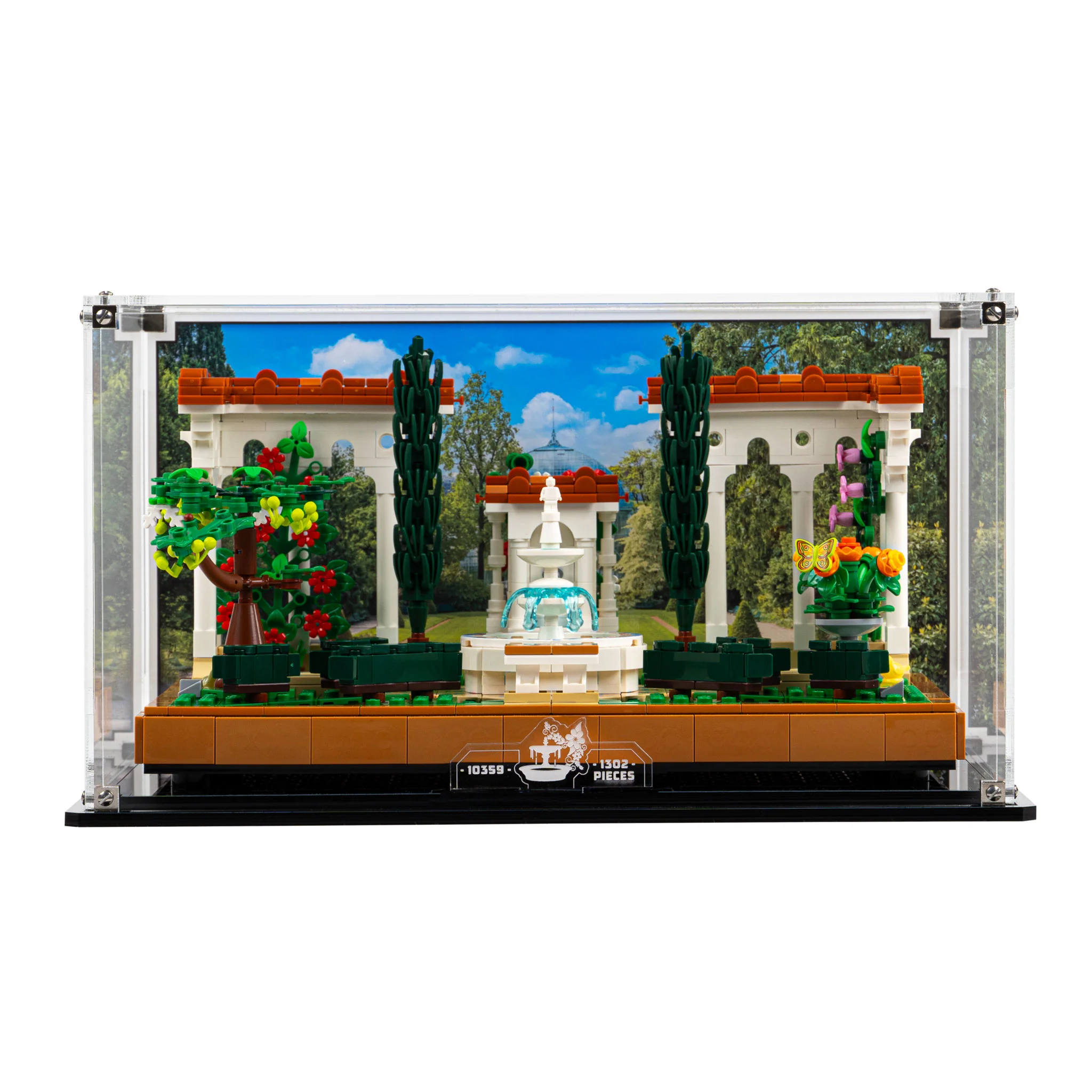 Display Case for LEGO® Icons: Fountain Garden (10359) - Image 3