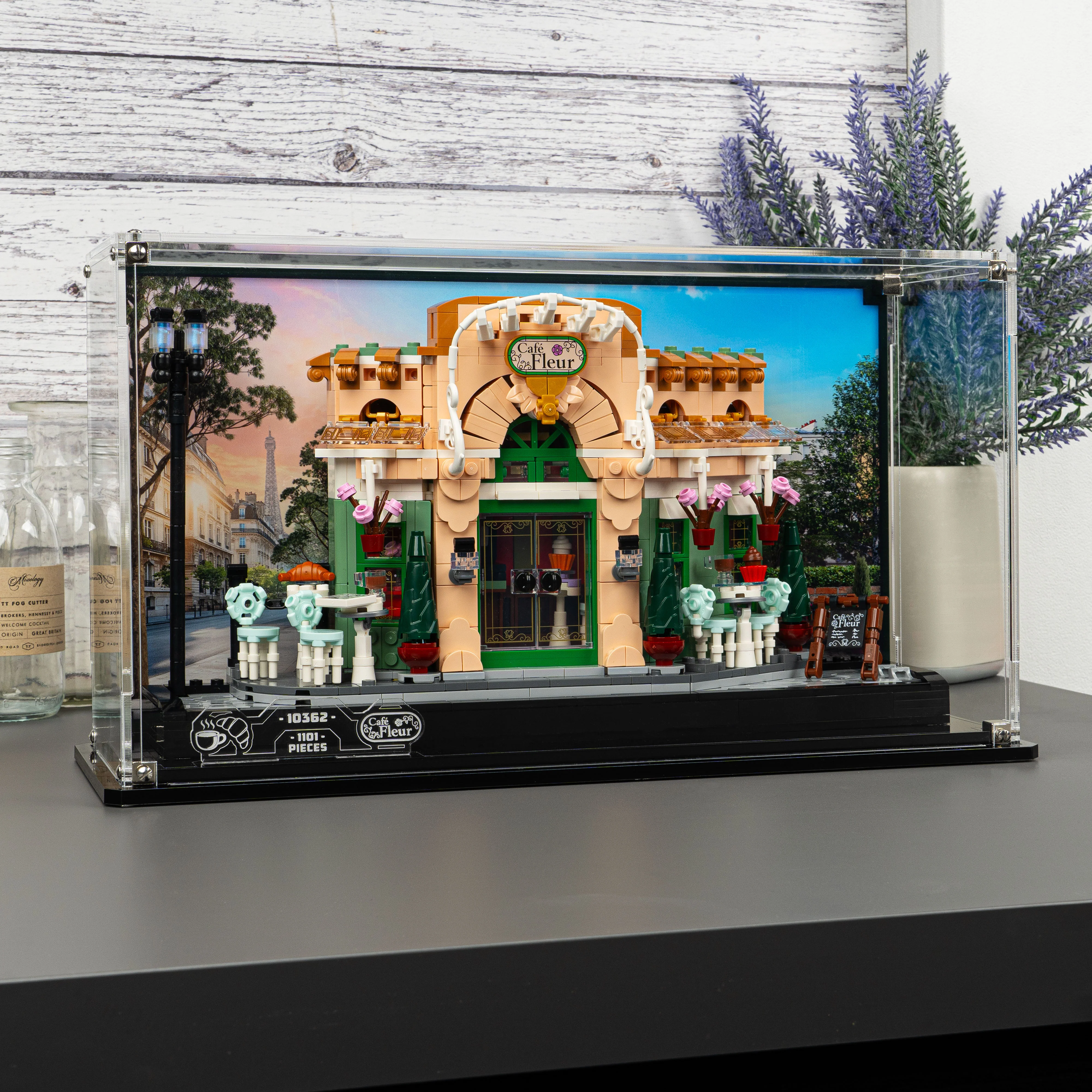Display Case for LEGO® Icons: French Café (10362) - Image 11